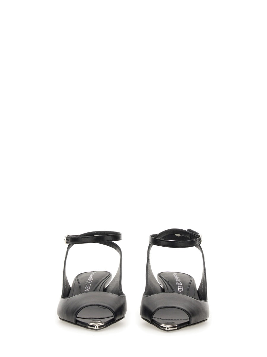 Alexander Mcqueen Women Punk Sandal. ALEXANDER MCQUEEN