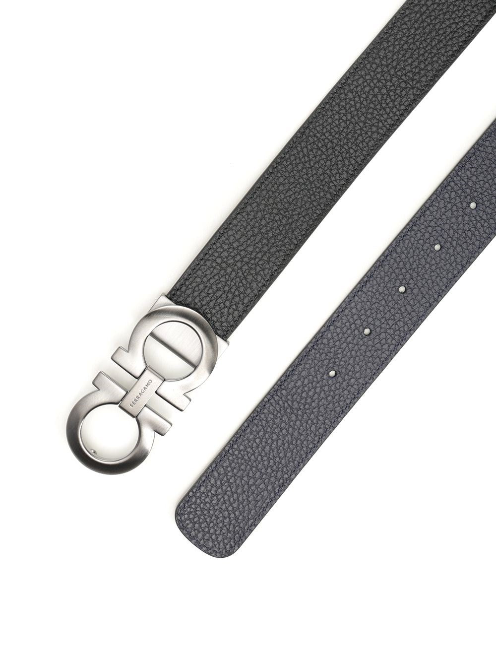 Ferragamo Men Reversible And Adjustable Gancini Belt FERRAGAMO