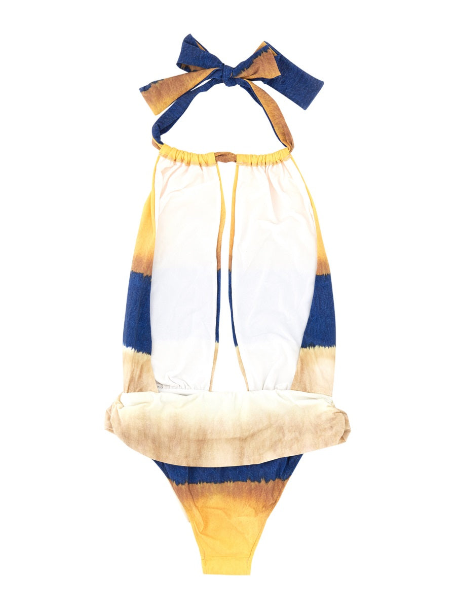 Alberta Ferretti Women One Piece Swimsuit With Tie Dye Print ALBERTA FERRETTI