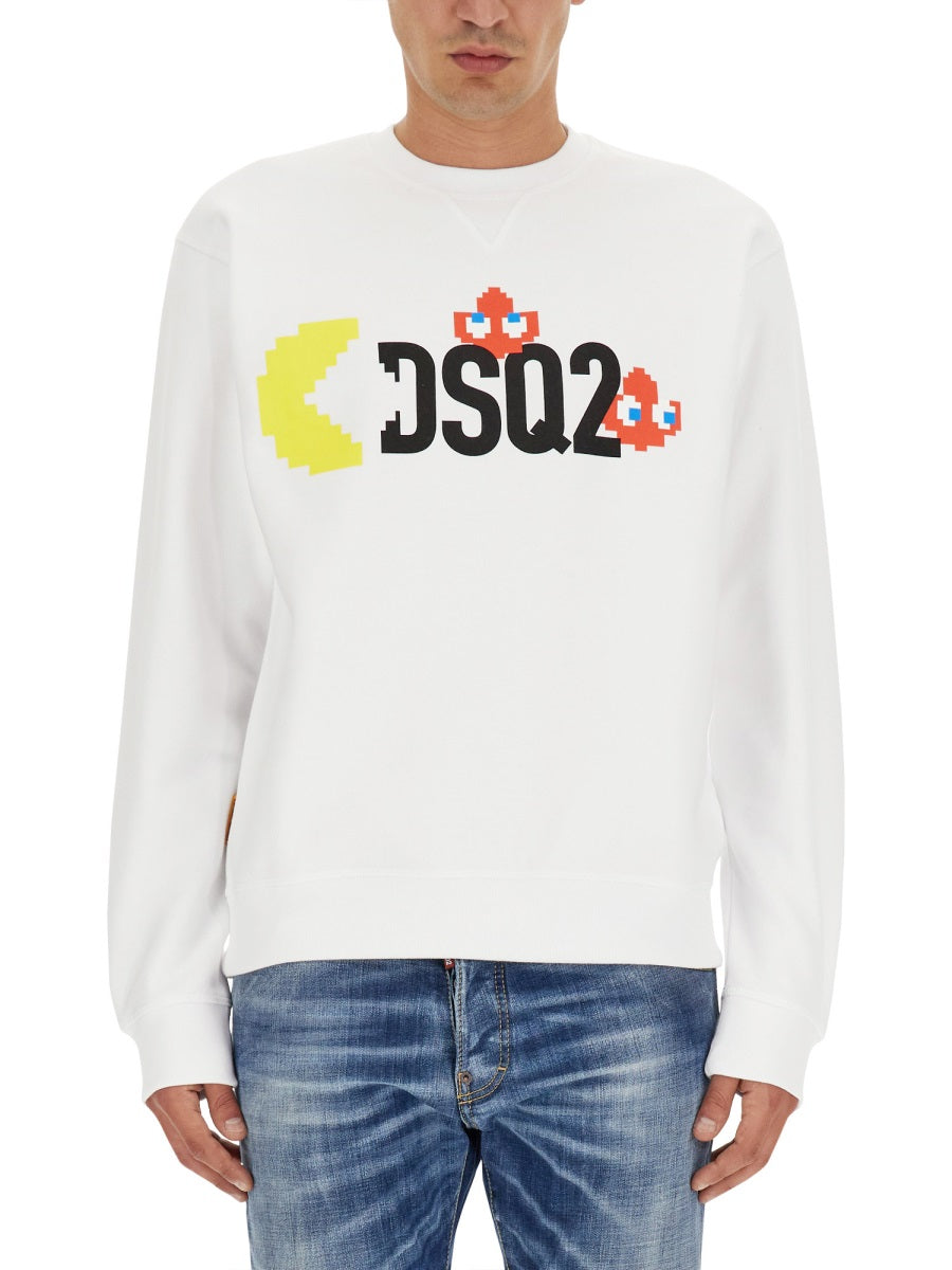 Dsquared Men Dsquared X Pac-Man Sweatshirt DSQUARED2