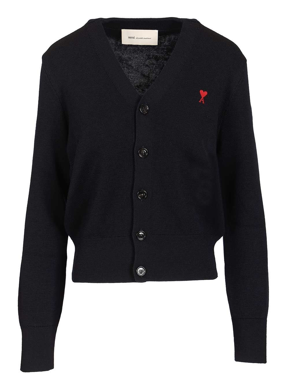 Ami Women Ami De Cœur Cardigan AMI PARIS