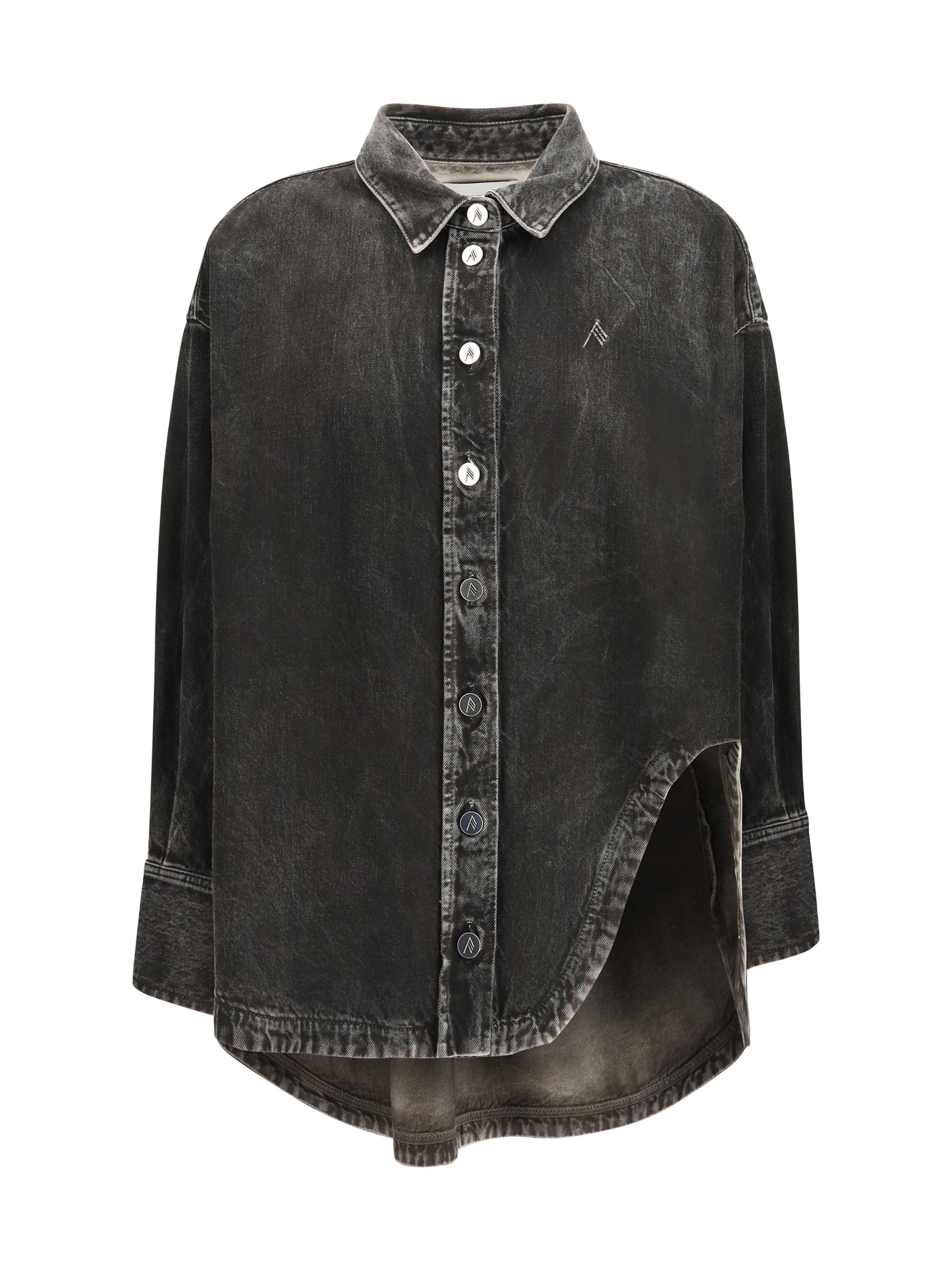 The Attico Women Denim Shirt THE ATTICO