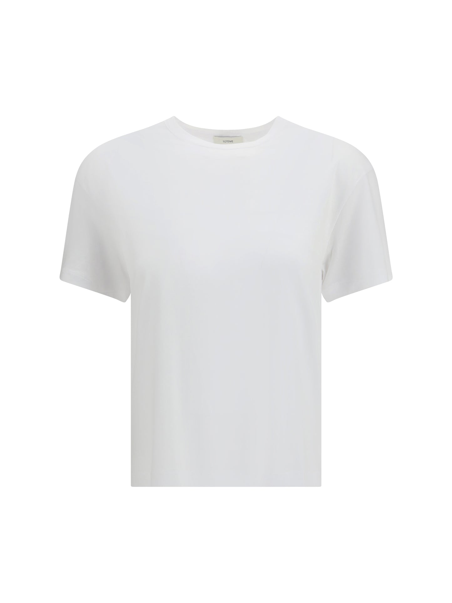 Toteme Women Crewneck Cotton T-Shirt TOTEME