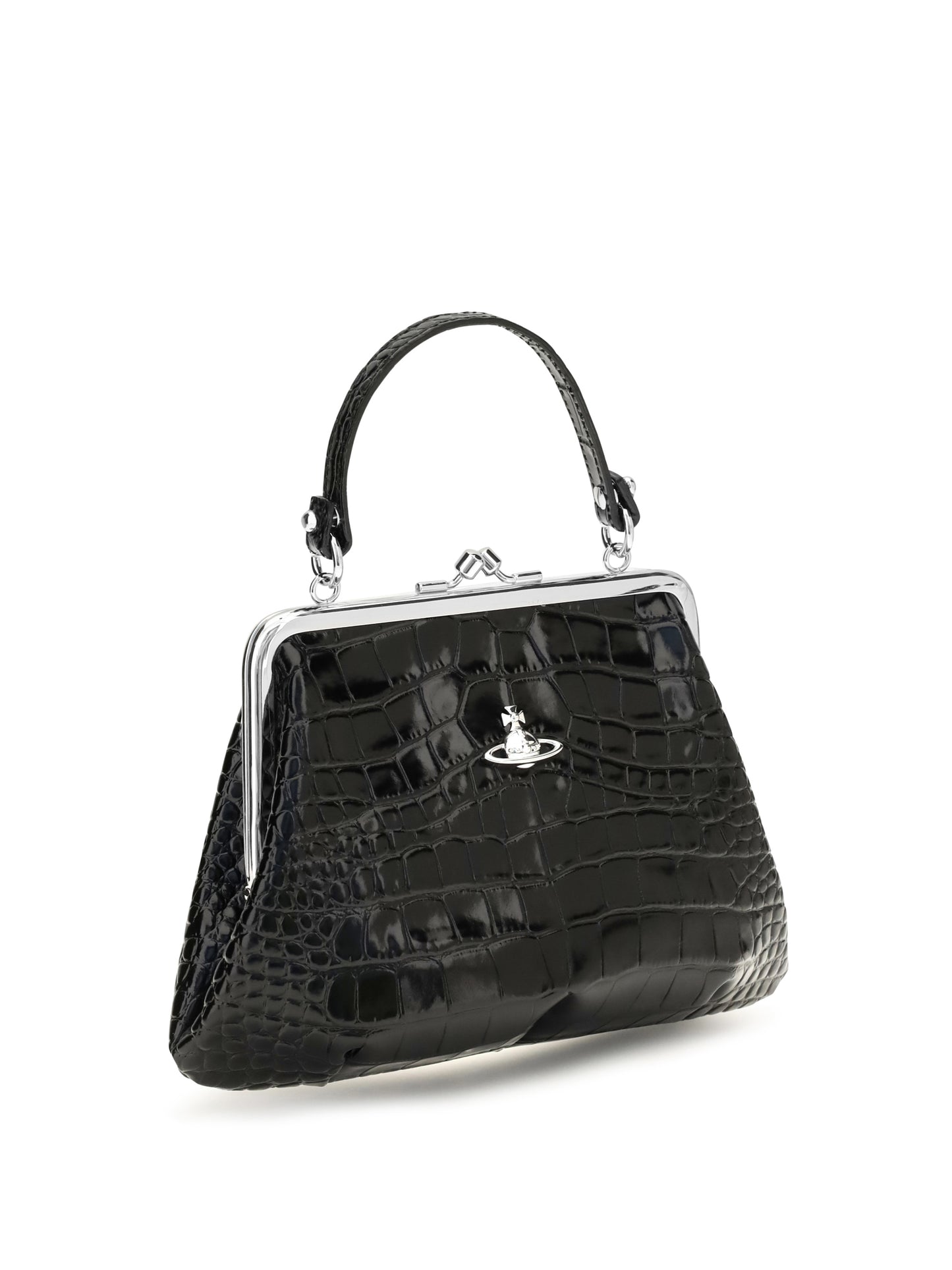 Vivienne Westwood Women Granny Frame Crocodile Effect Handbag VIVIENNE WESTWOOD