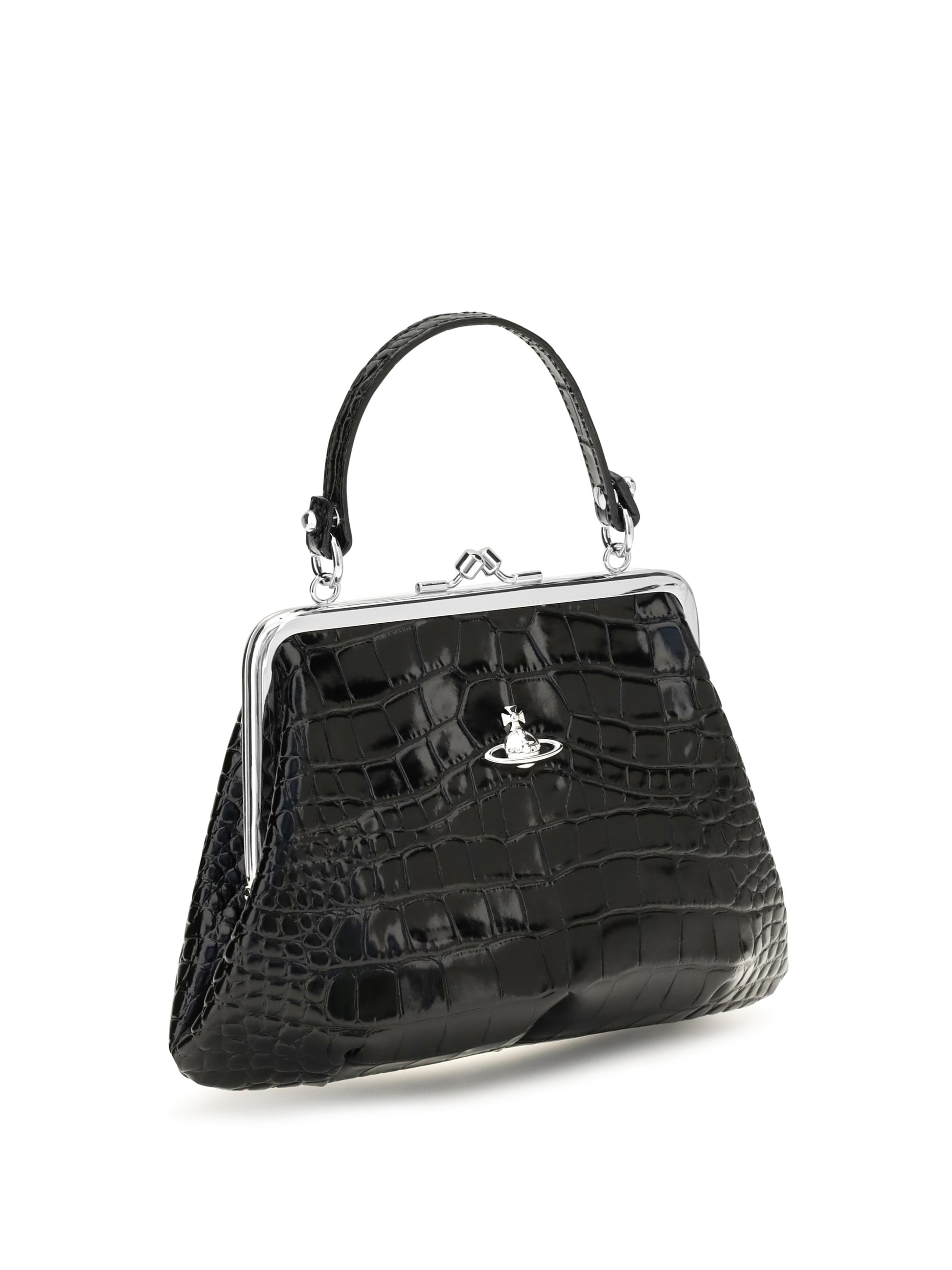 Vivienne Westwood Women Granny Frame Crocodile Effect Handbag VIVIENNE WESTWOOD