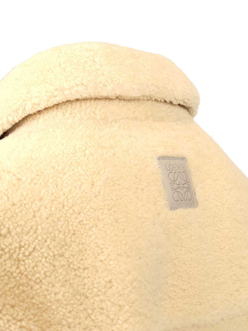 Loewe Men Shearling Overshirt LOEWE