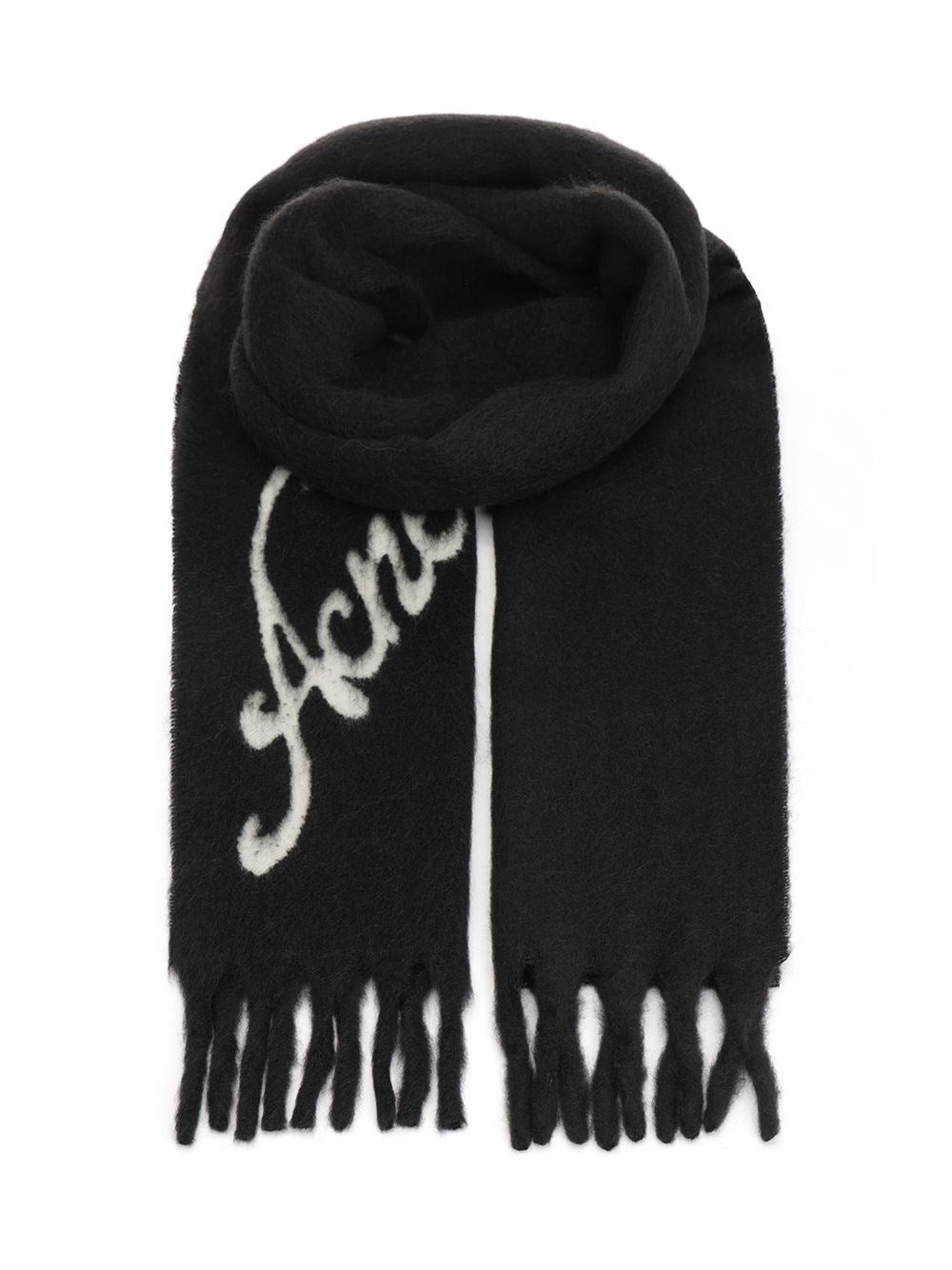Acne Studios Women Acne Scarf Logo ACNE STUDIOS