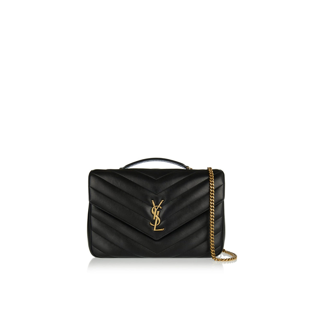 Saint Laurent Loulou Large Leather Shoulder Bag Women SAINT LAURENT