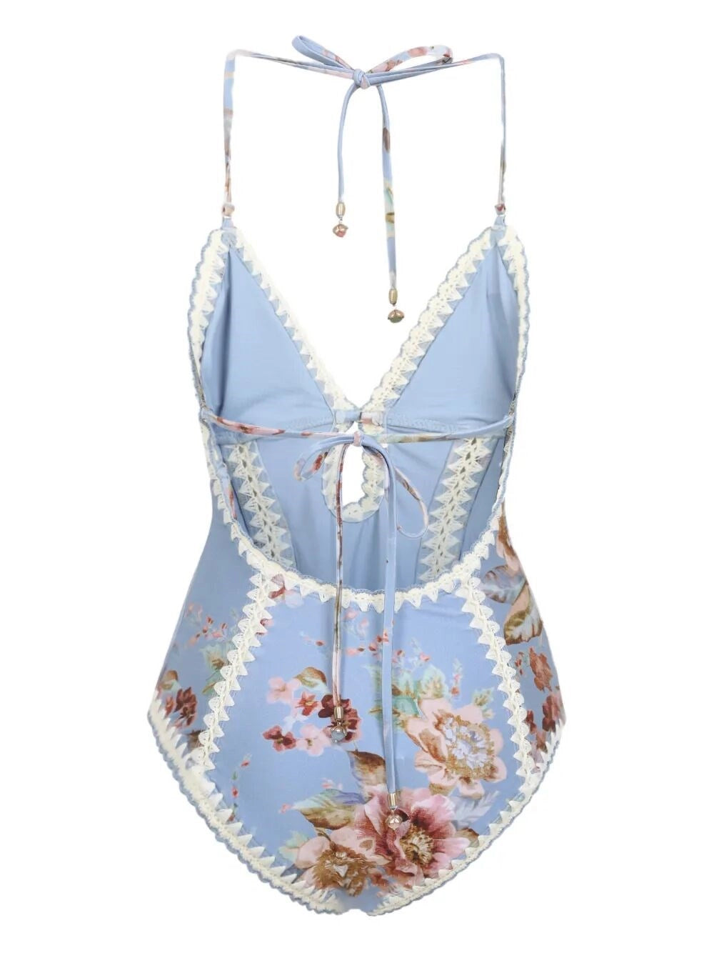 Zimmermann Women `Awaken Crochet Keyhole` One-Piece Swimsuit ZIMMERMANN