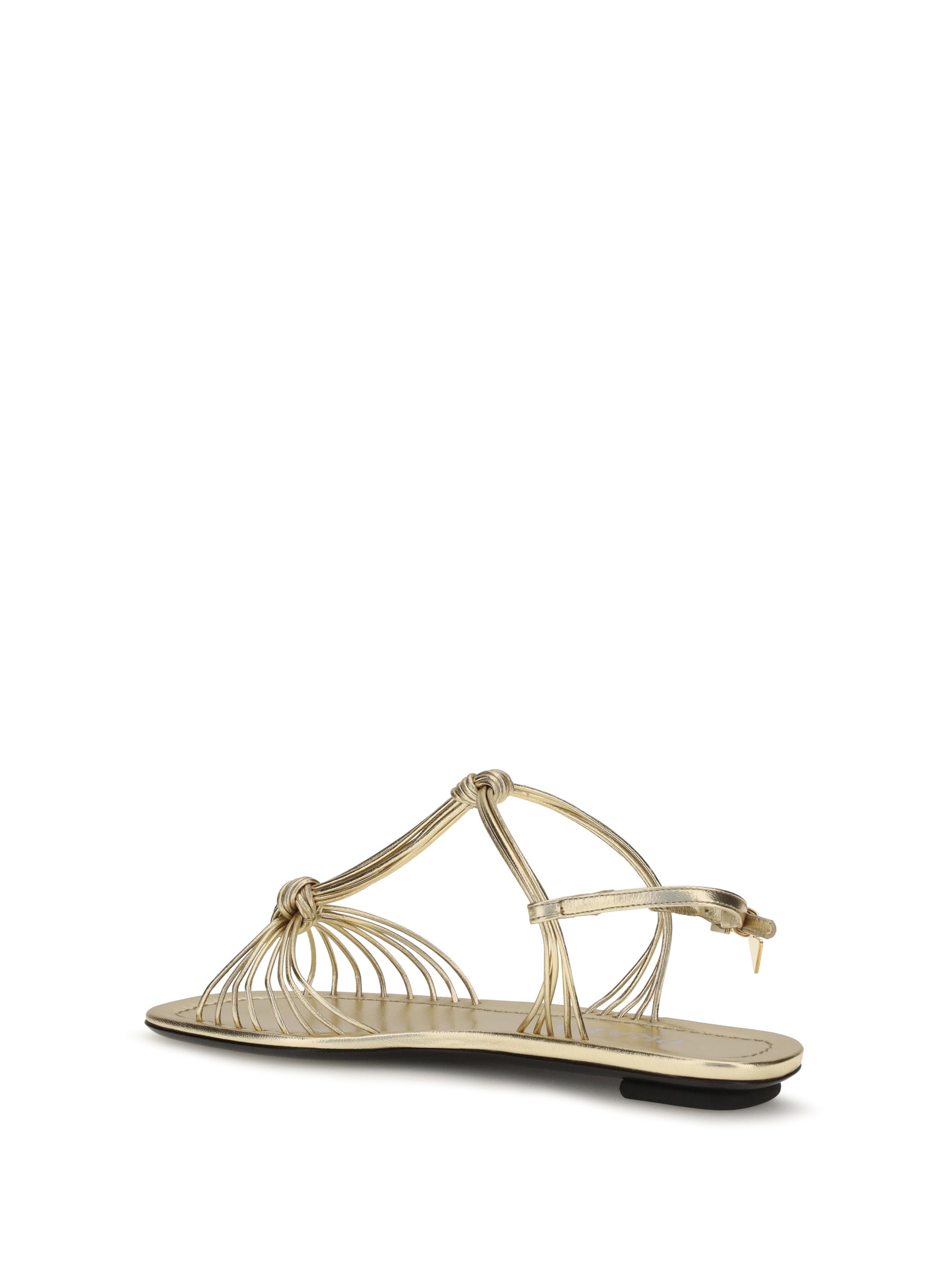 Prada Women Mordoré Nappa Sandals PRADA