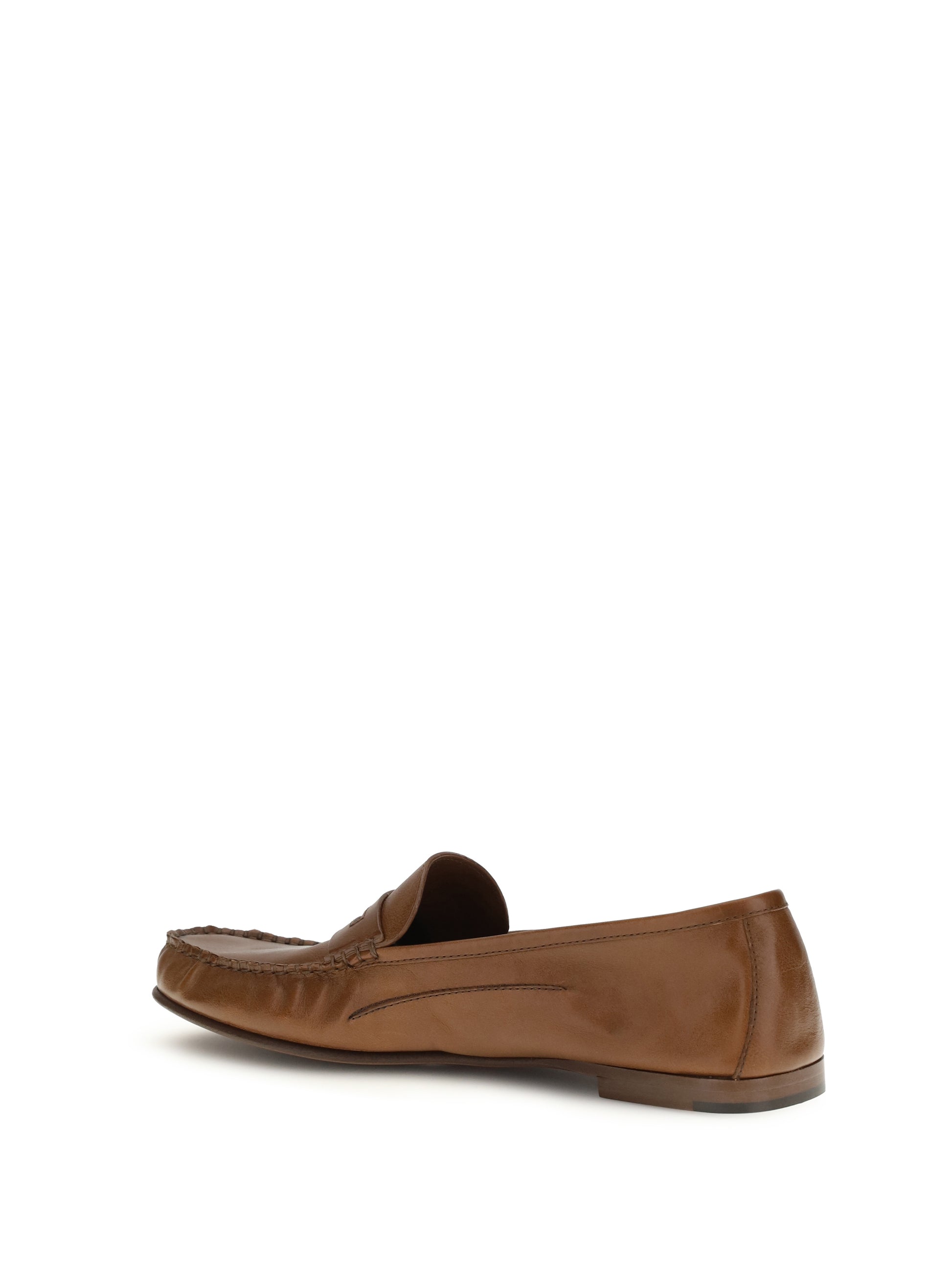 Versace Men Leather Loafers VERSACE