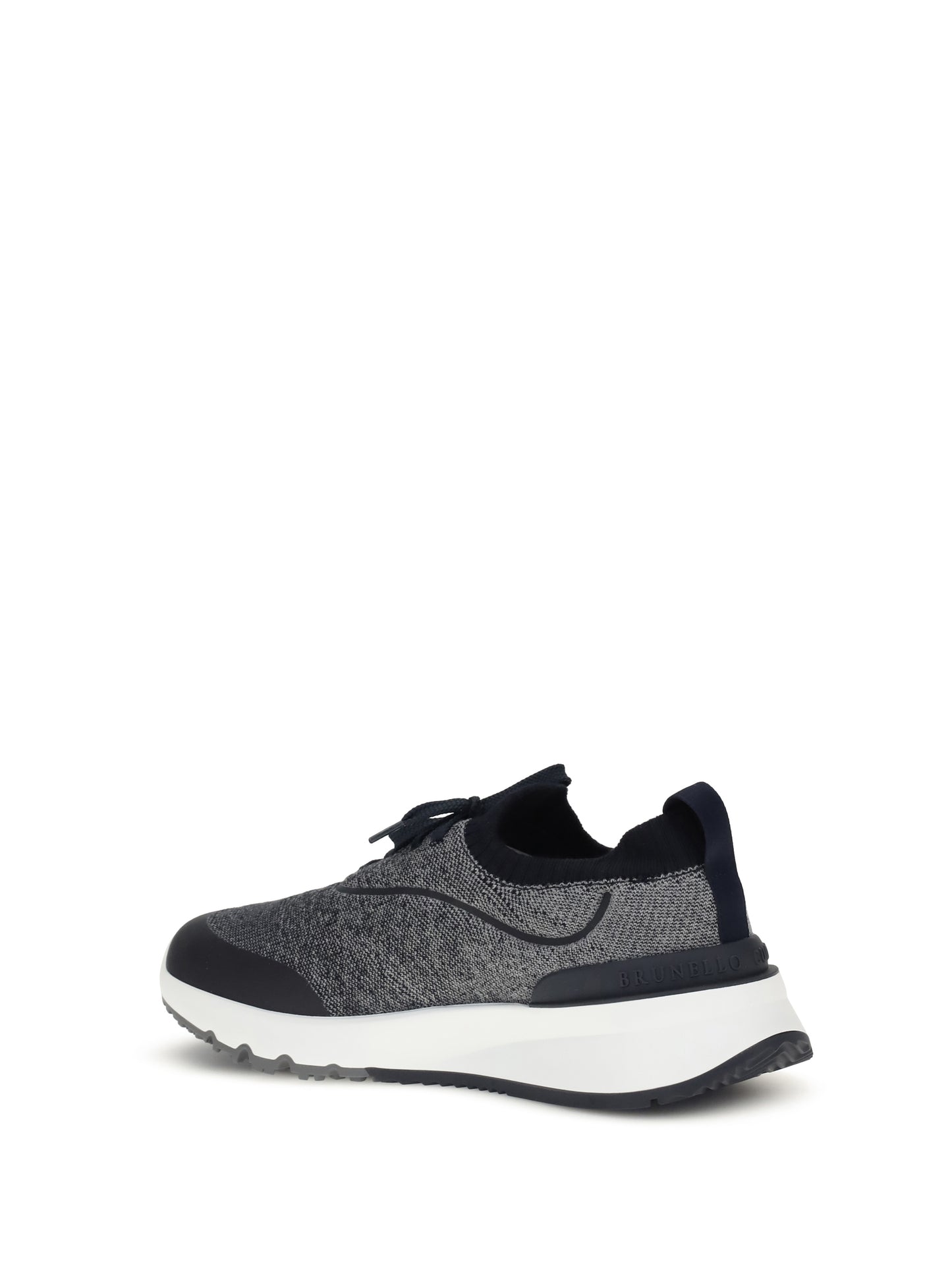 Brunello Cucinelli Men Techno Cotton Knit Sneakers Runners BRUNELLO CUCINELLI