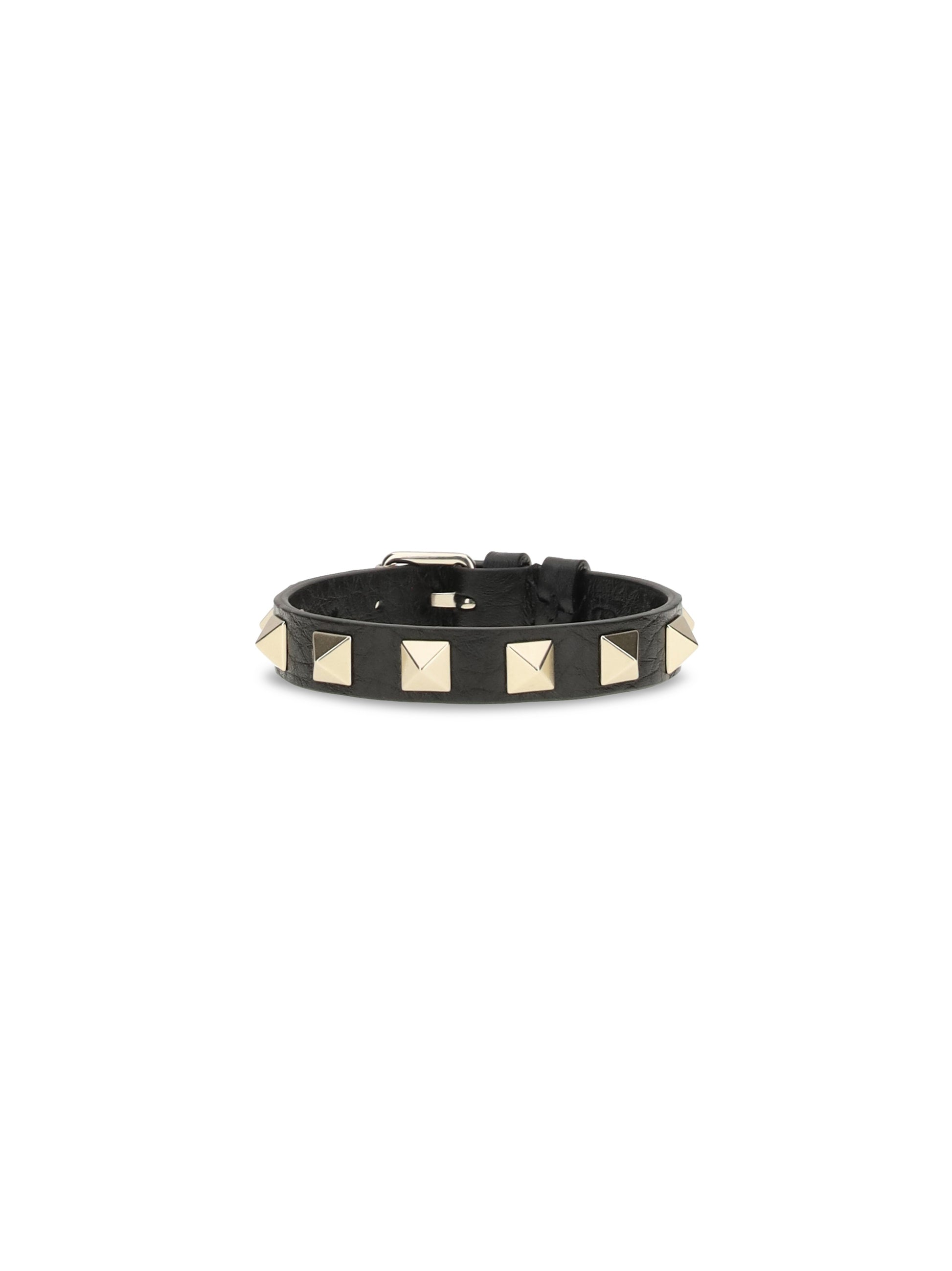 Valentino Garavani Women Leather Bracelet | Rockstud | Vitello St VALENTINO GARAVANI