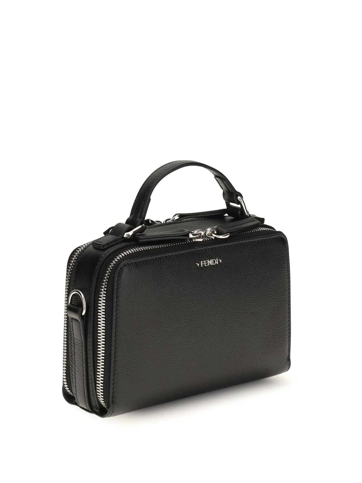 Fendi Men Calfskin Phone Holder Handbag FENDI