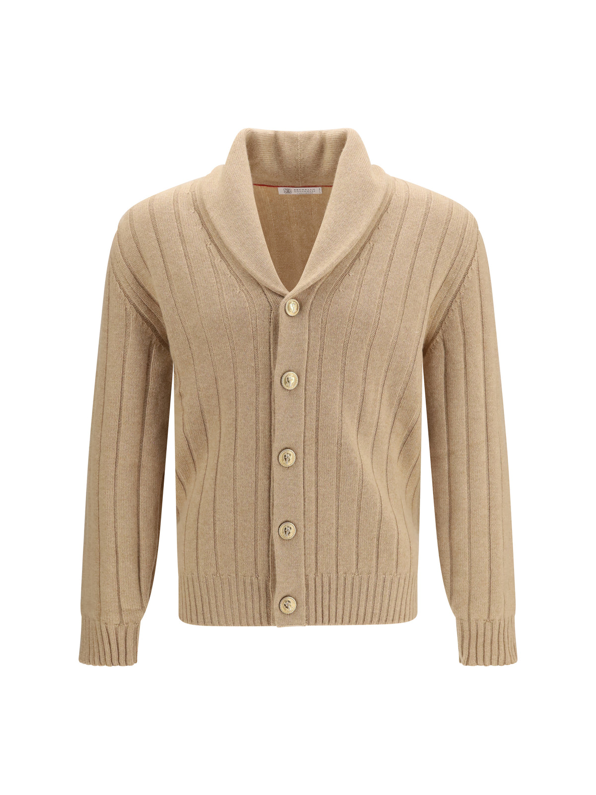 Brunello Cucinelli Men Ribbed Cashmere Cardigan BRUNELLO CUCINELLI