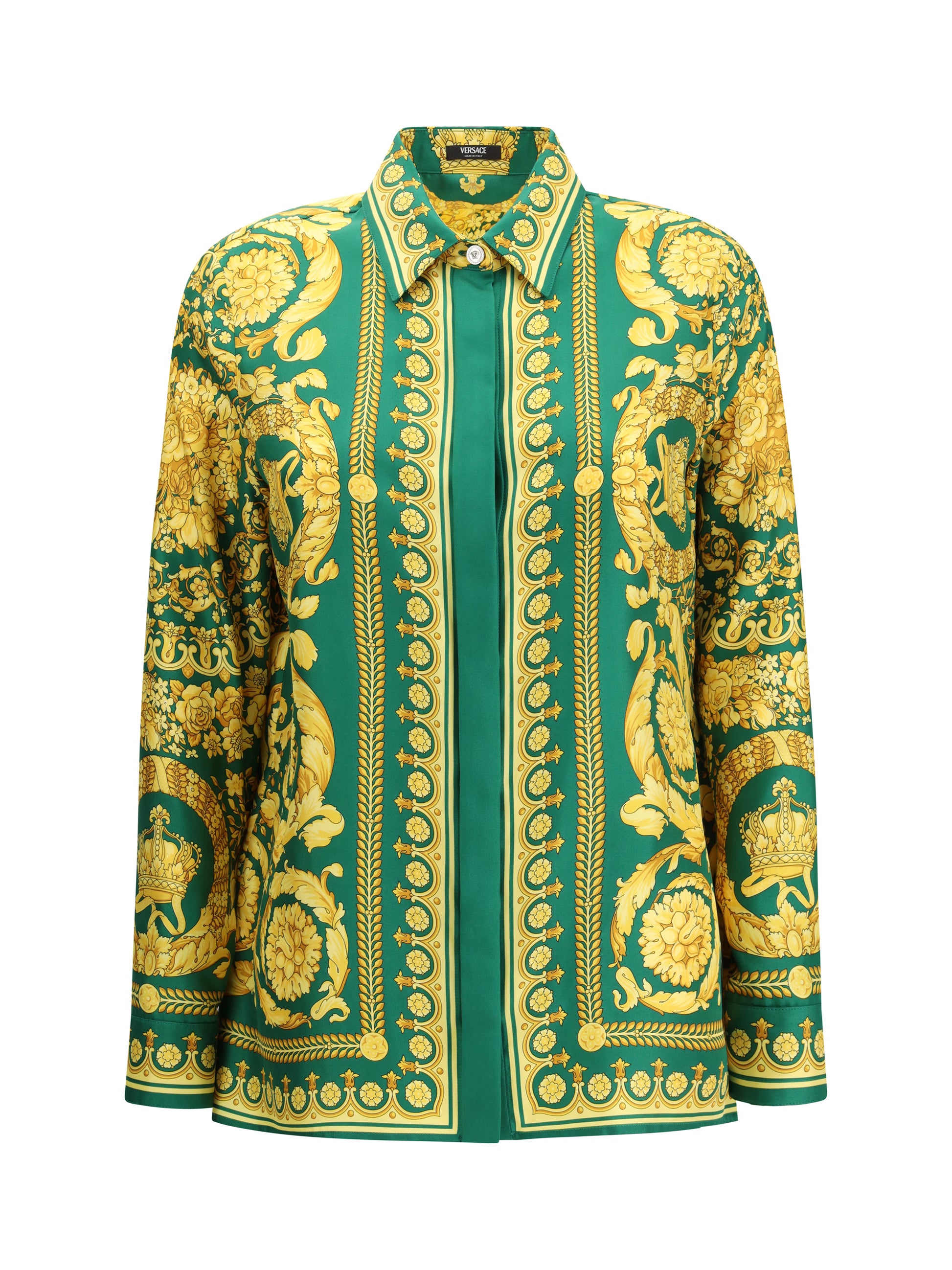 Versace Women Printed Silk Shirt VERSACE