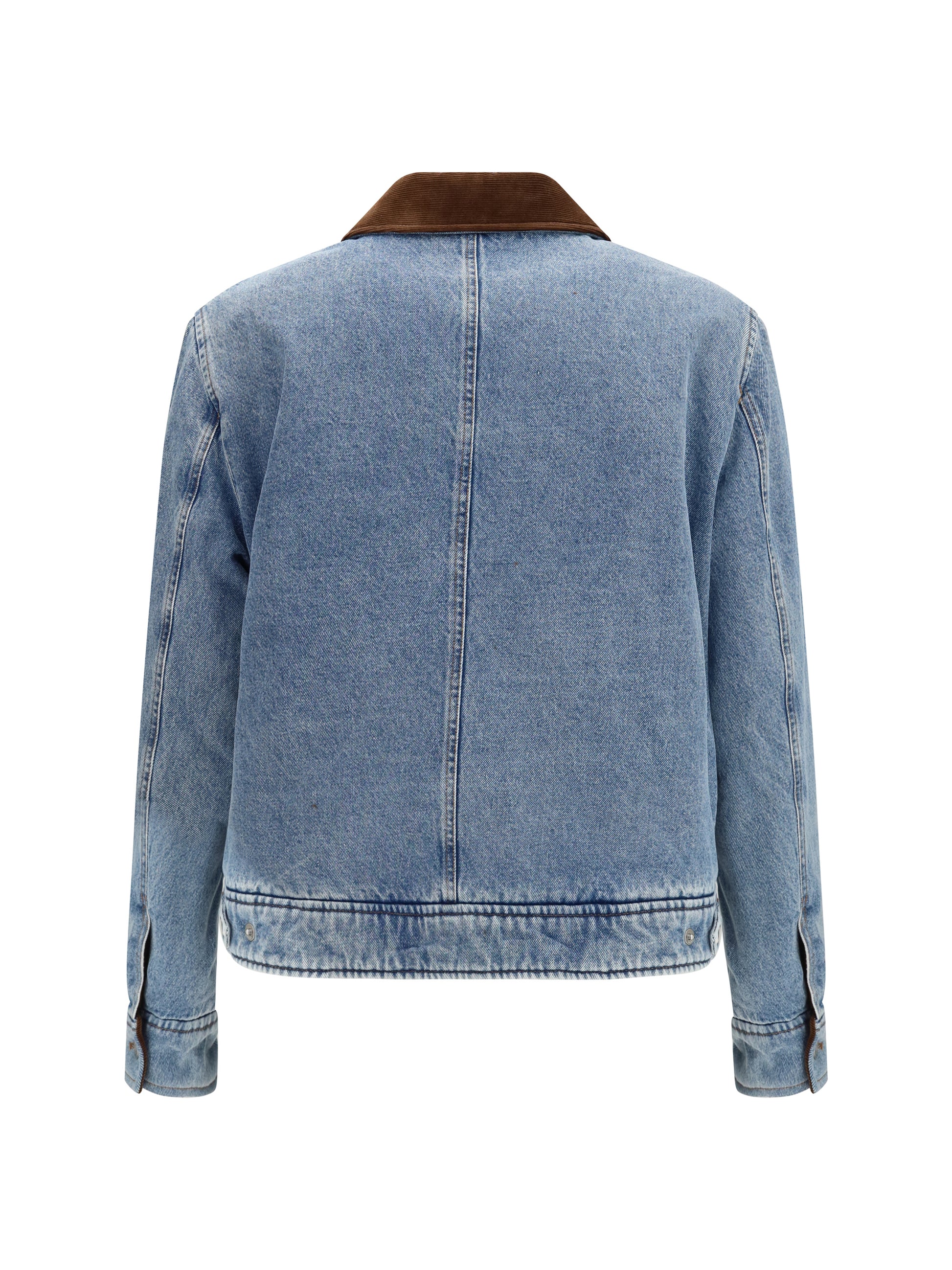 Ami Paris Men Ami De Coeur Denim Jacket AMI PARIS
