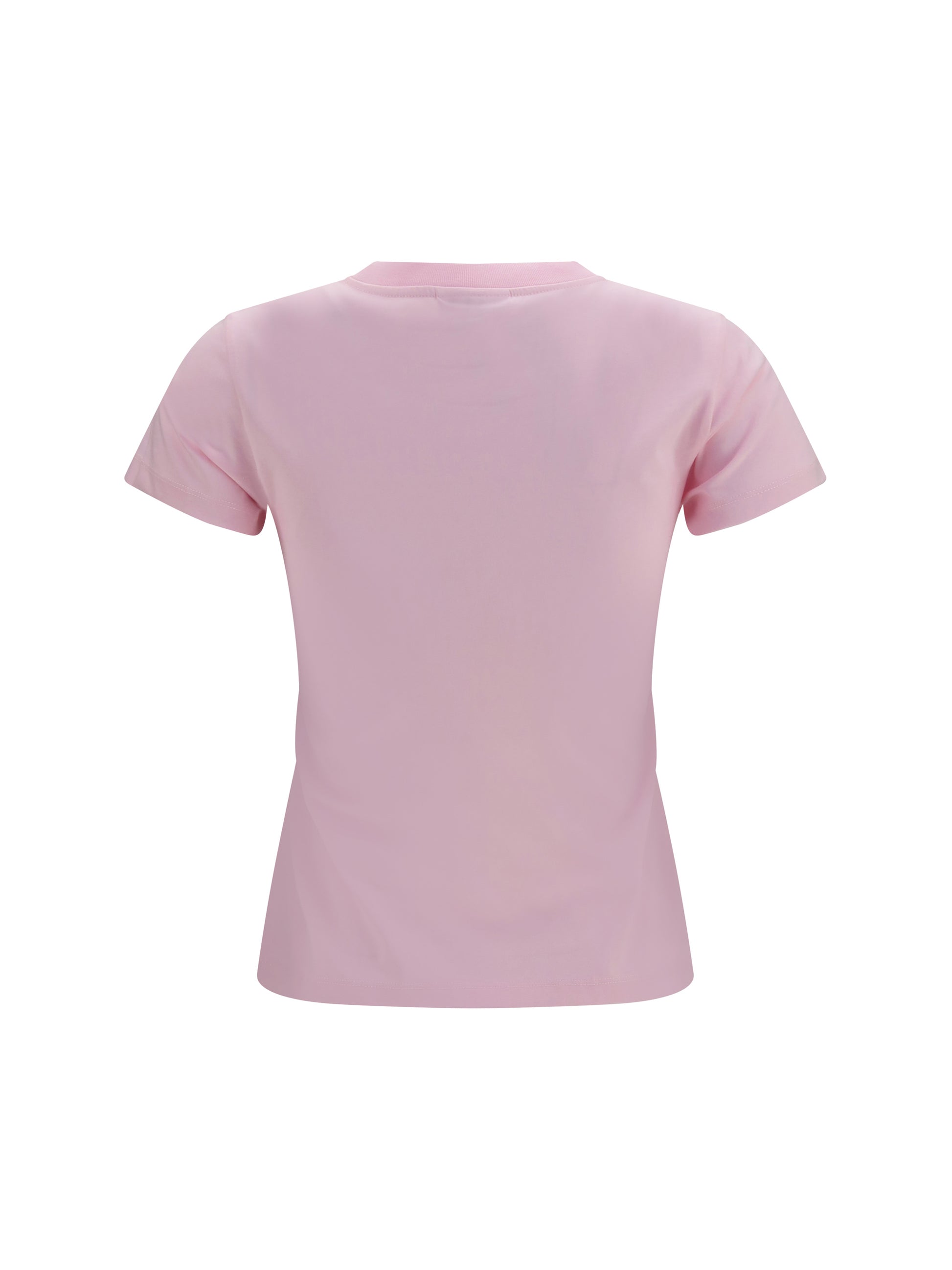 Ganni Women Teddy Forest Baby Fit Cotton T-Shirt GANNI