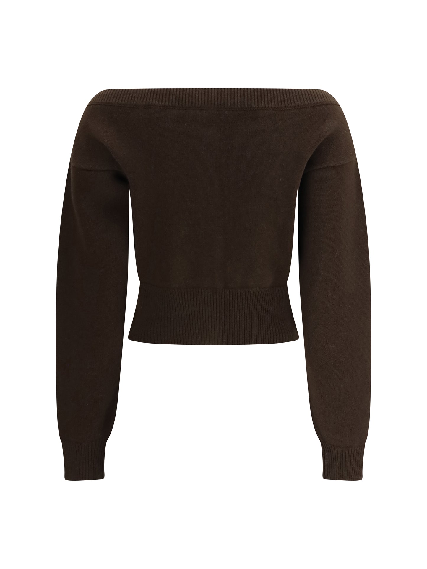 Tom Ford Women Soft Cashmere Open-Neck Shrunken Cardigan TOM FORD