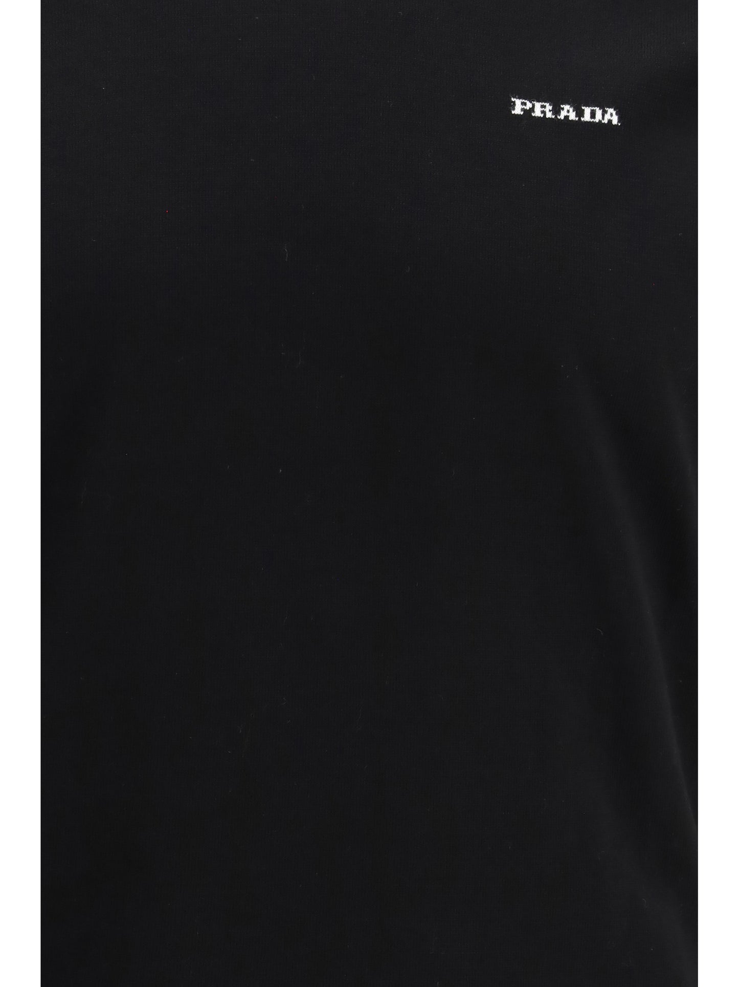 Prada Men C-Neck Knit In Cotton PRADA