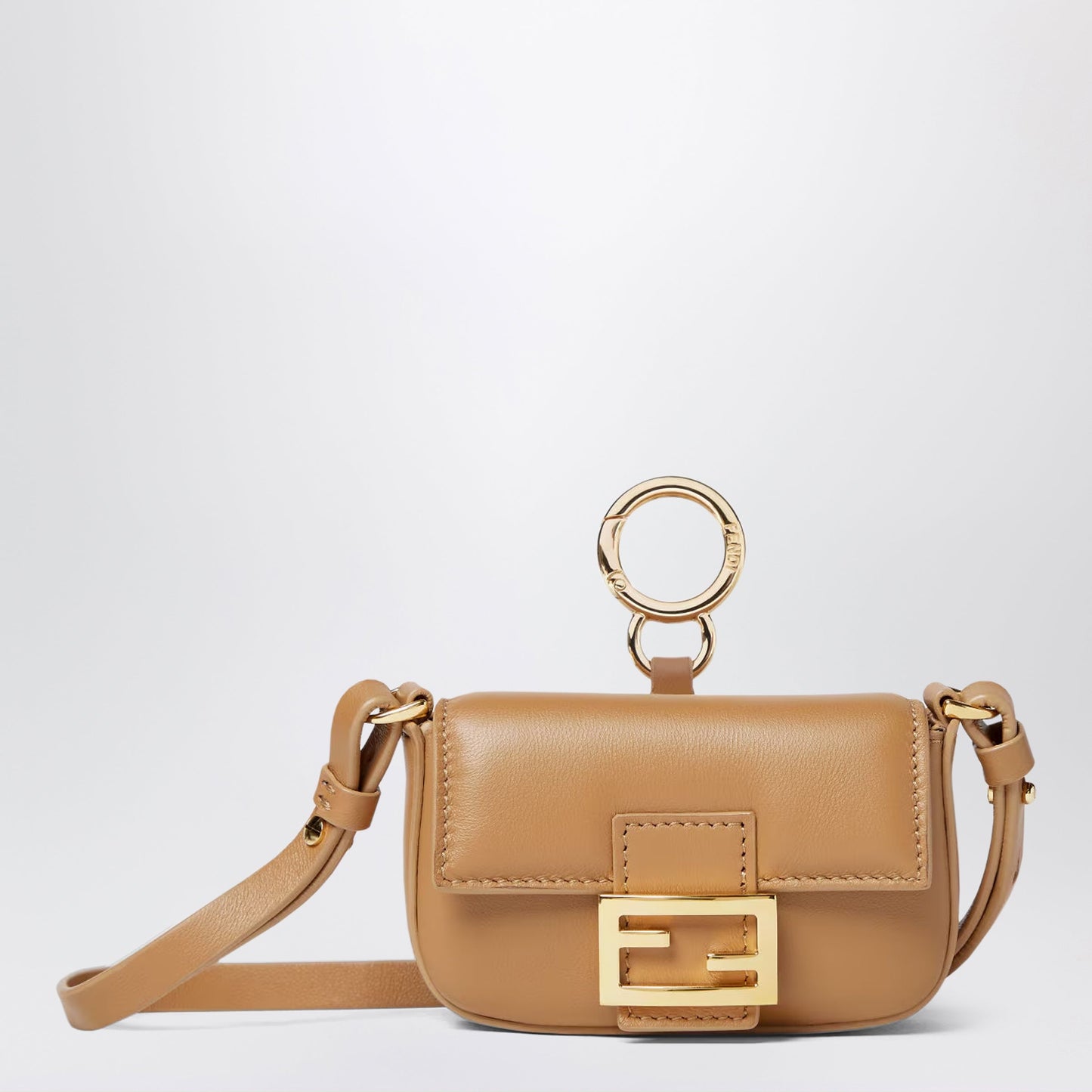 Fendi Nano Baguette Charm Cappuccino Women FENDI