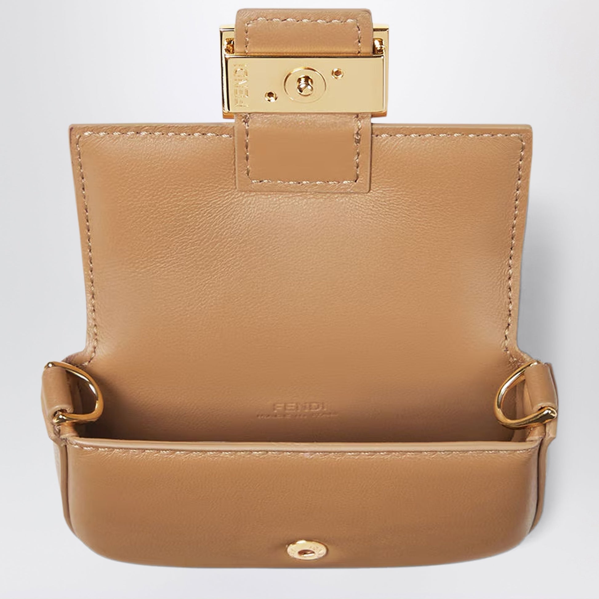 Fendi Nano Baguette Charm Cappuccino Women FENDI
