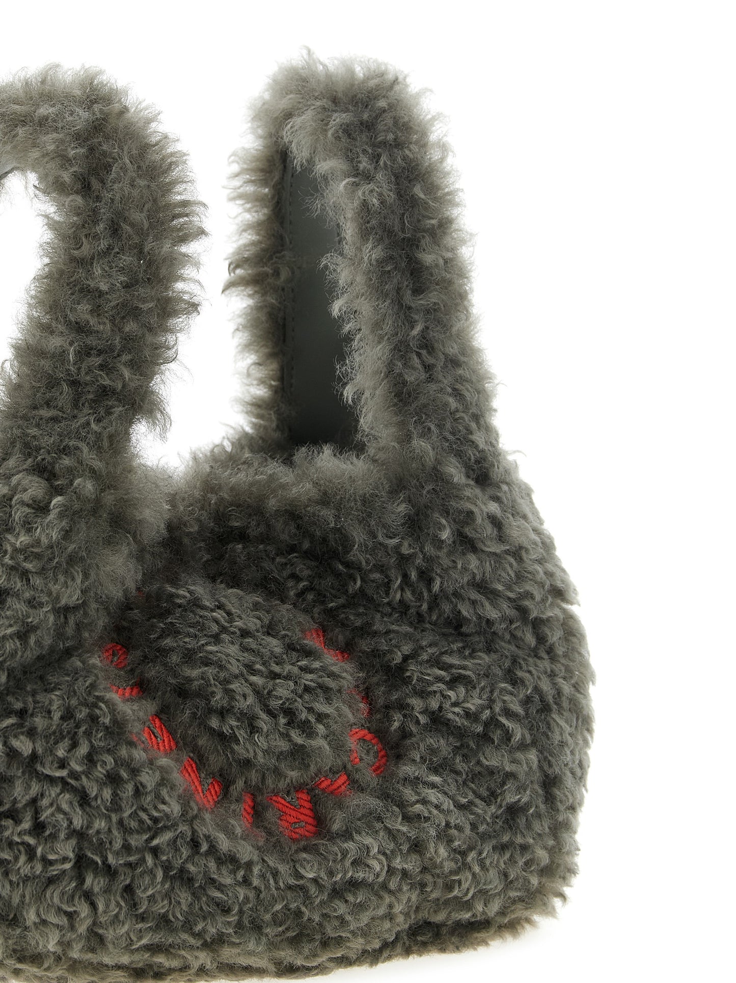 Stella Mccartney Women Shearling Logo Shoulder Bag STELLA MCCARTNEY