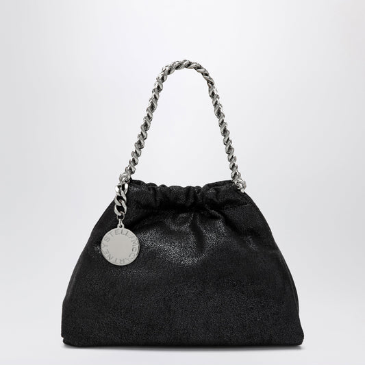 Stella Mccartney Black Falabella Mini Drawstring Shoulder Bag Women STELLA MCCARTNEY