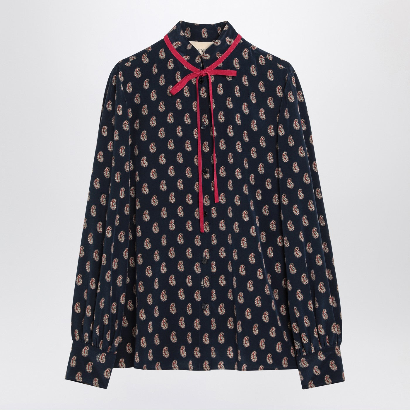 Valentino Silk Shirt With Paisley Print Women VALENTINO