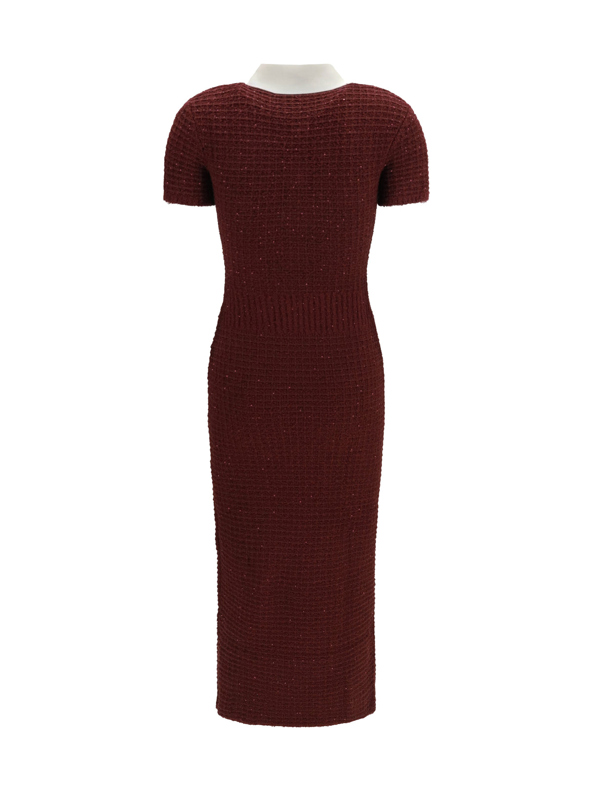 Self-Portrait Women Knit Midi Dress With Statement Buttons SELF-PORTRAIT