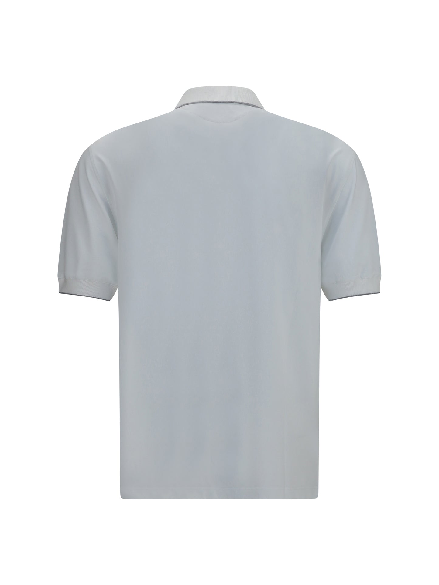 Brunello Cucinelli Men Polo With Crest BRUNELLO CUCINELLI