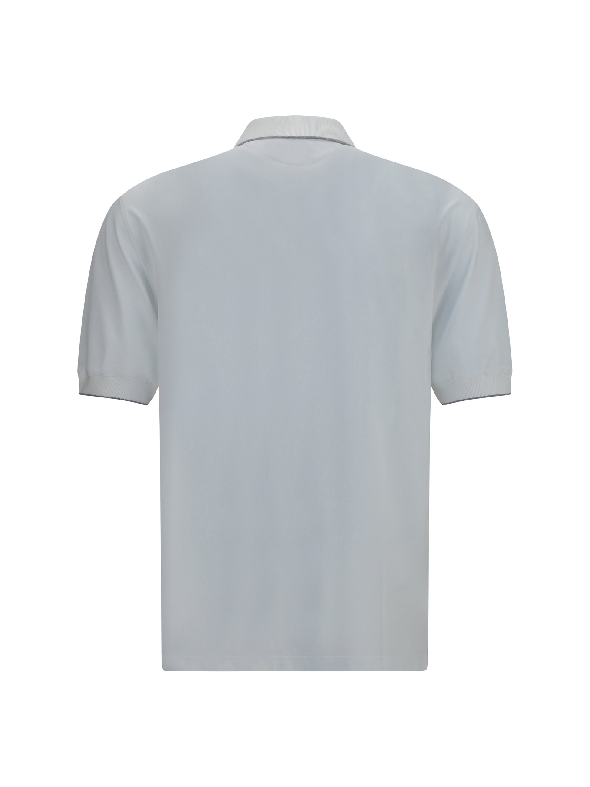 Brunello Cucinelli Men Polo With Crest BRUNELLO CUCINELLI