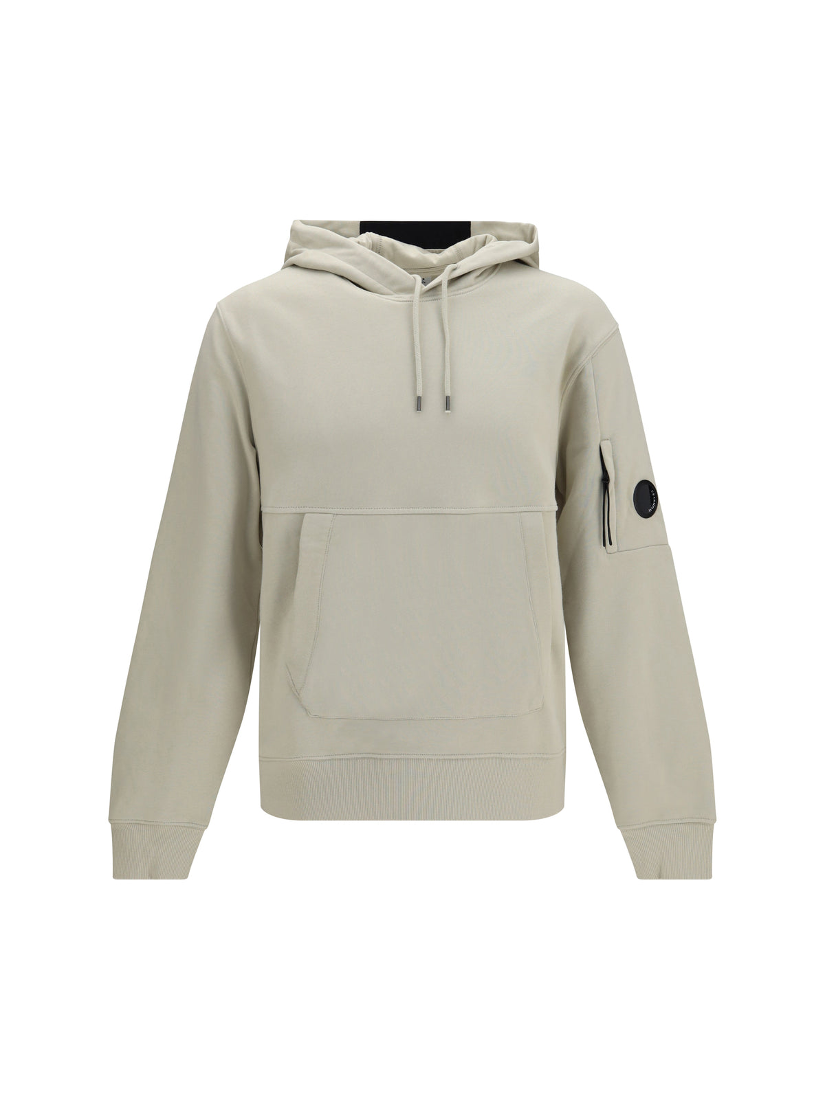 C.P. Company Men Diagonal-Weave Cotton Fleece Hooded Sweatshirt C.P. COMPANY