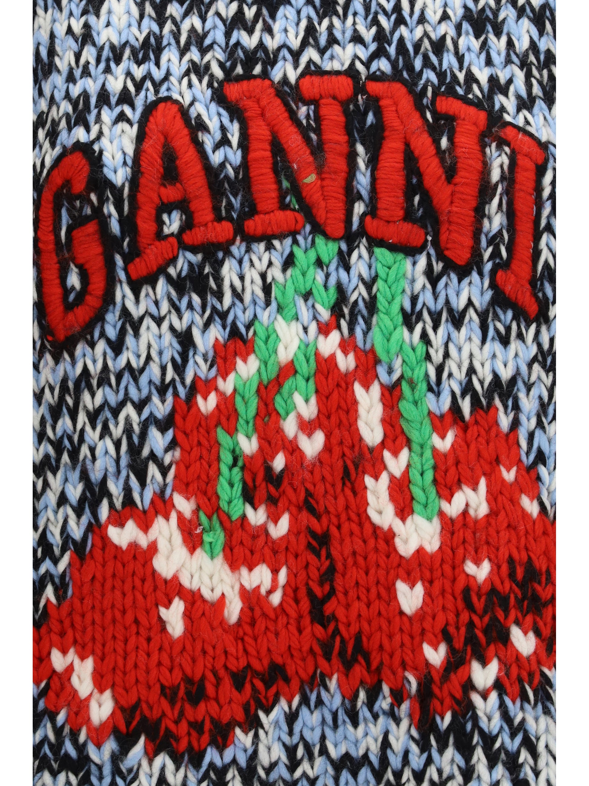 Ganni Women Wool Cherry Vest GANNI
