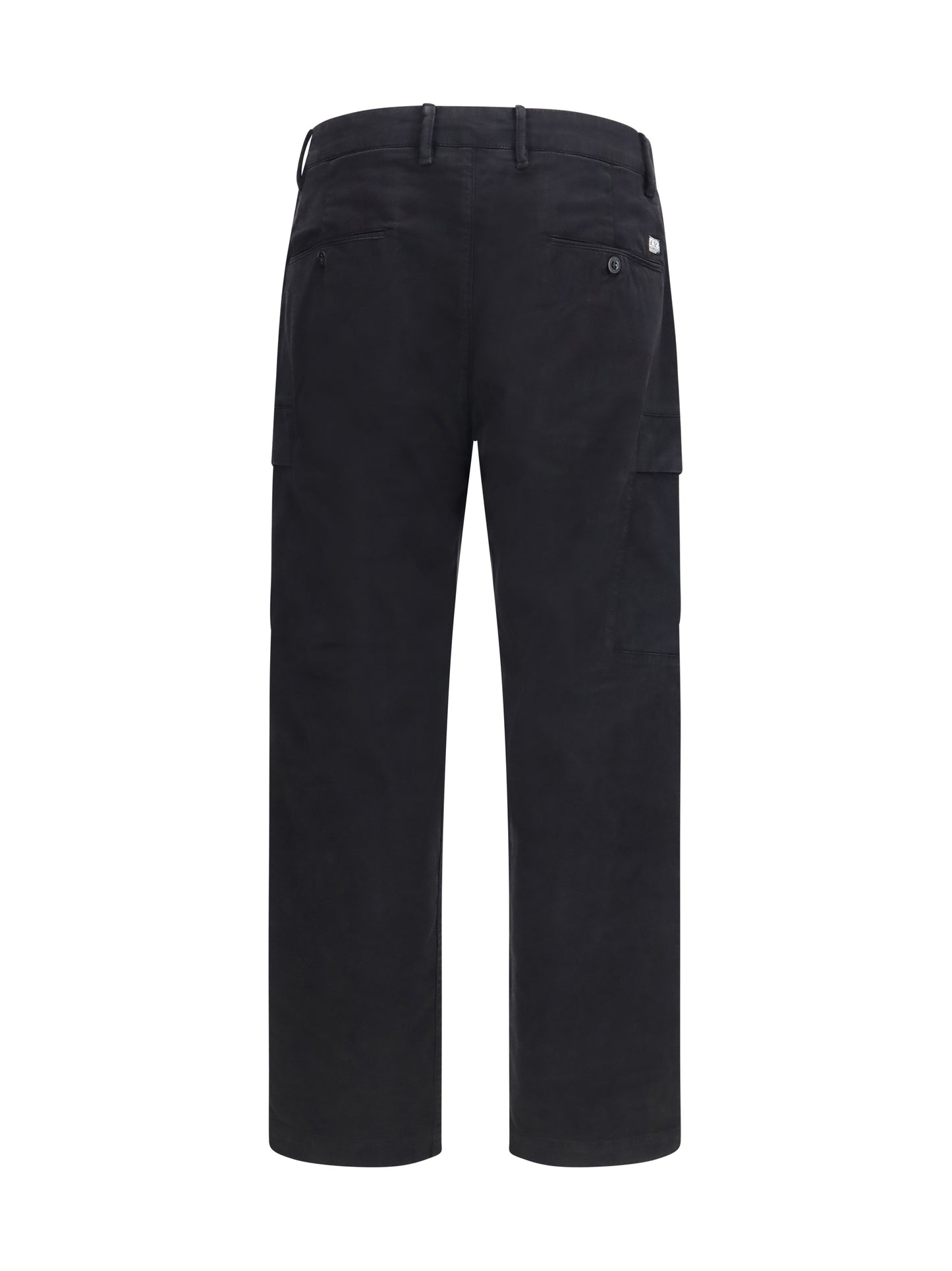C.P. Company Men Stretch Cotton Satin Cargo Pants C.P. COMPANY