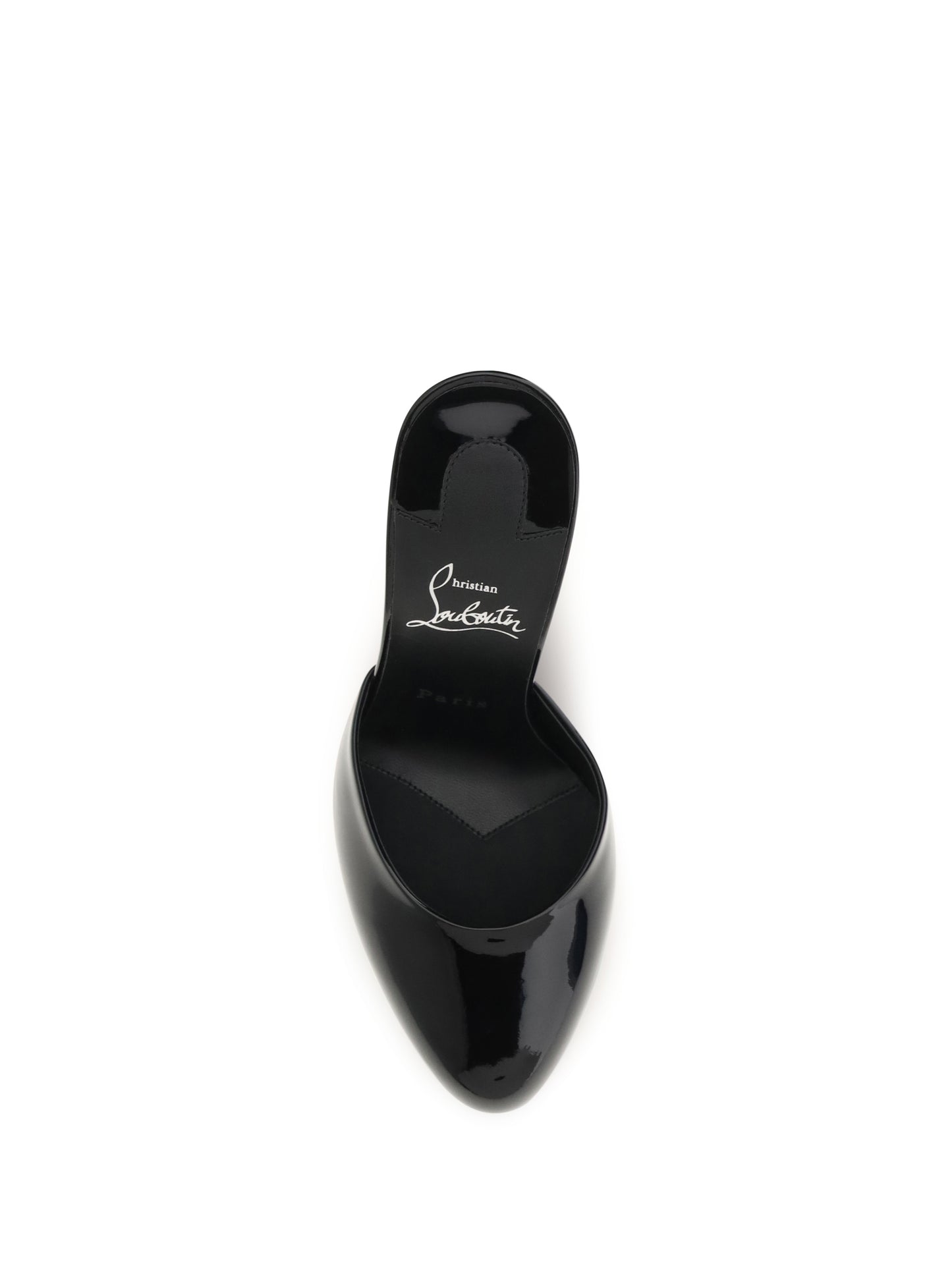 Christian Louboutin Women Dolly Patent Leather Mules CHRISTIAN LOUBOUTIN