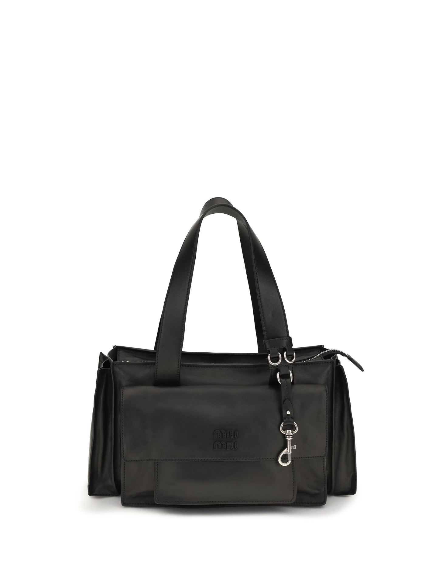 Miu Miu Women Utilitaire Leather Shoulder Bag MIU MIU