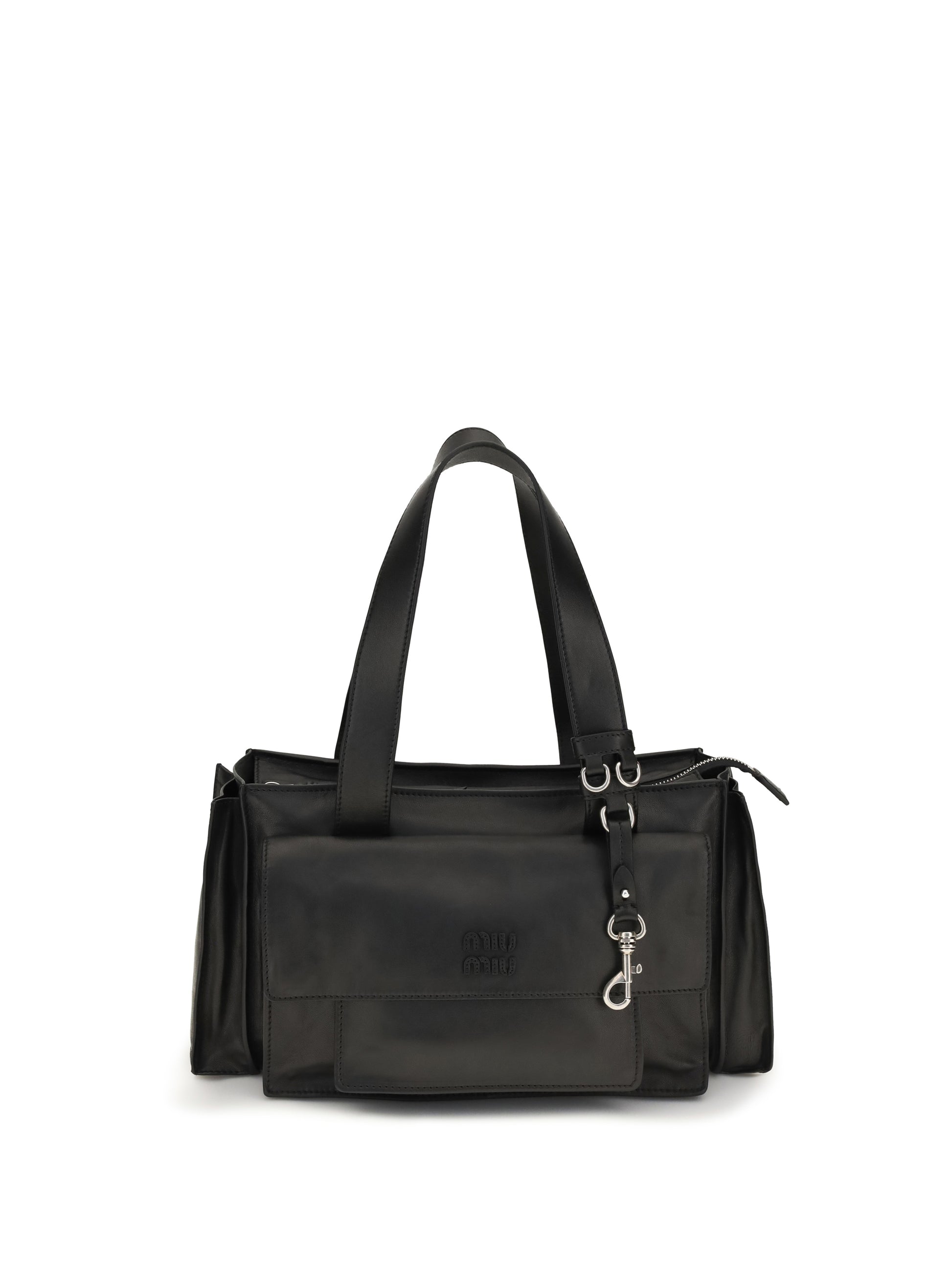 Miu Miu Women Utilitaire Leather Shoulder Bag MIU MIU