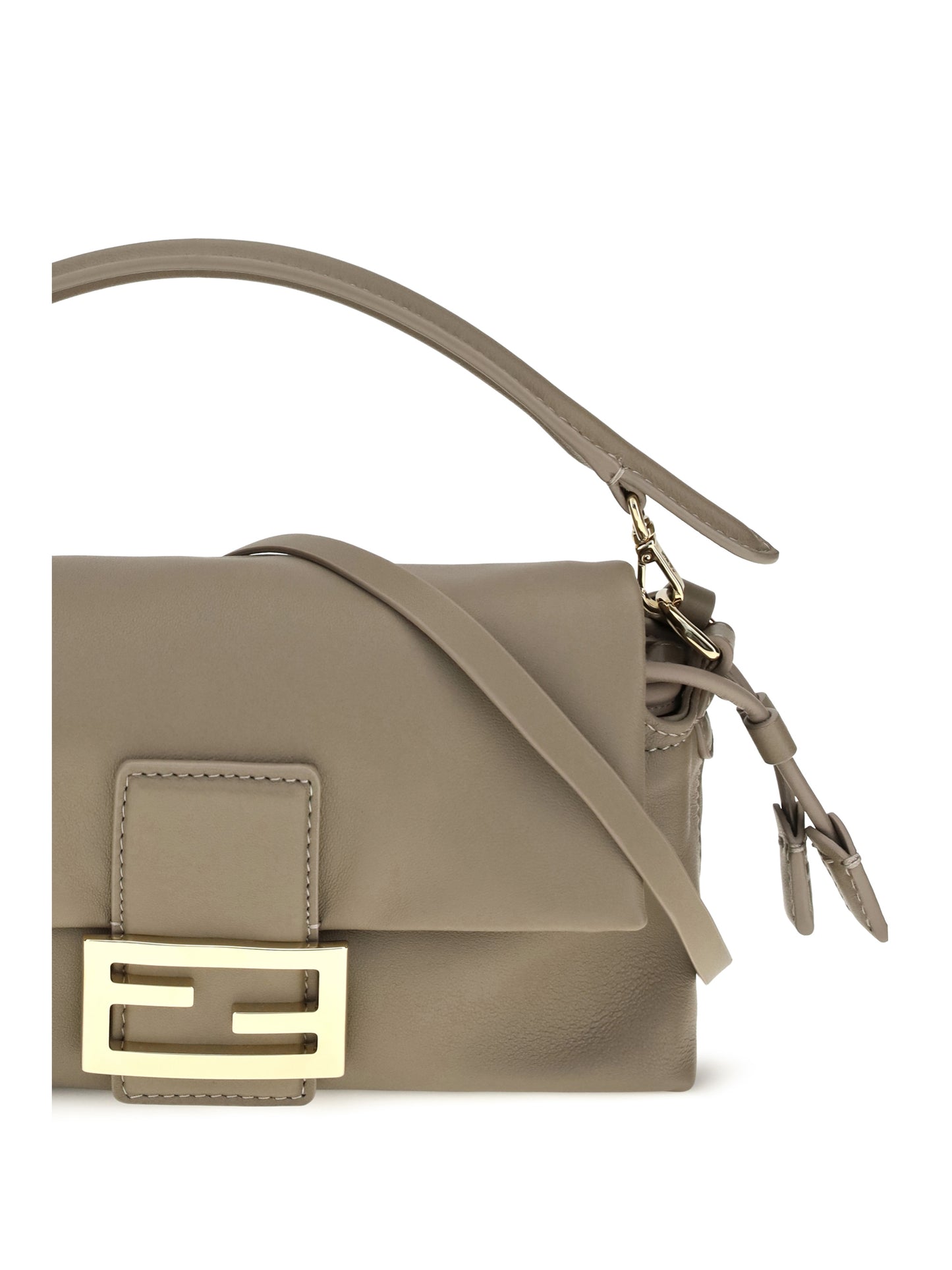 Fendi Women Small Baguette Soft Nappa Leather Handbag FENDI