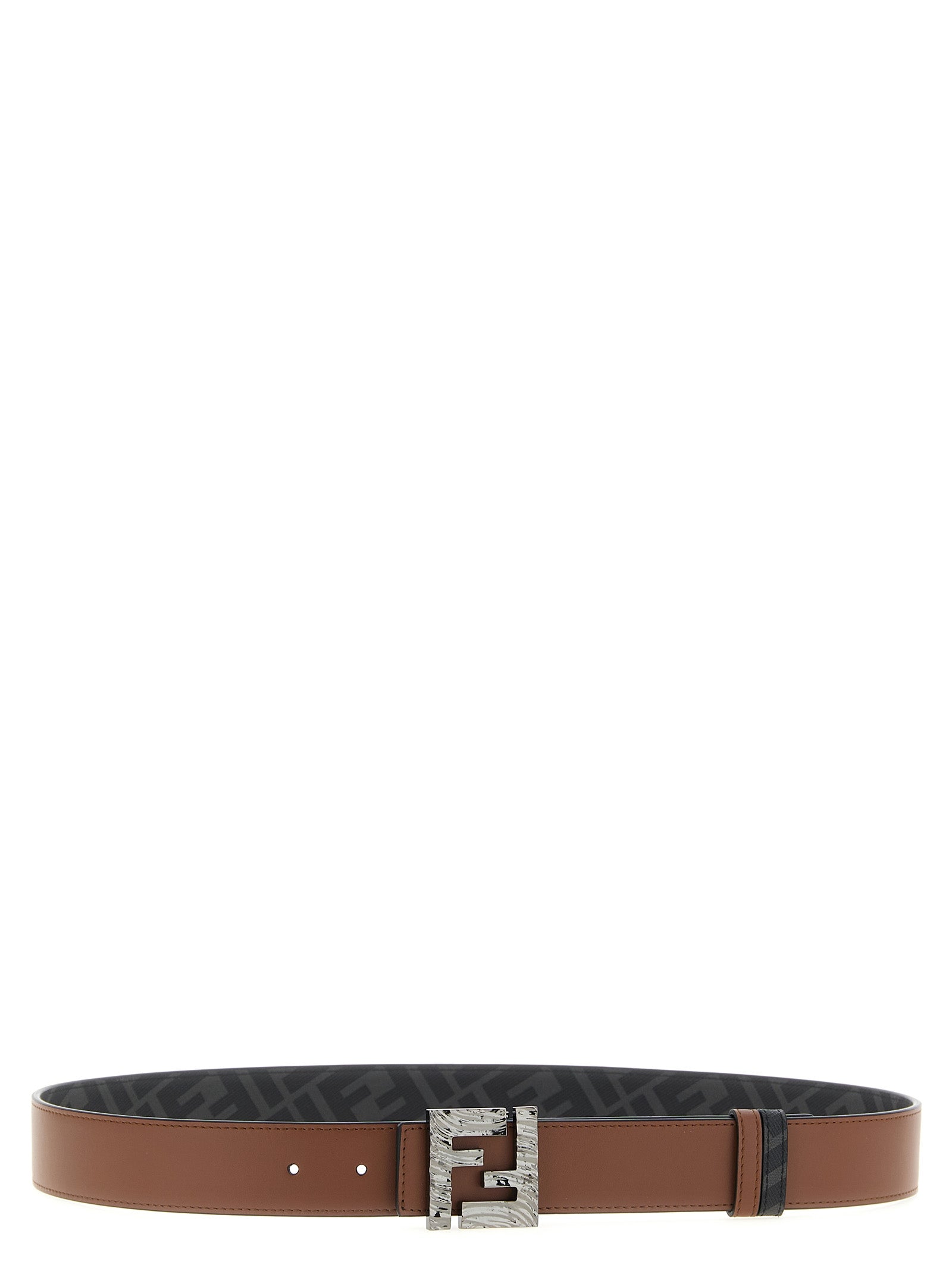 Fendi Men 'Squared Ff' Reversible Belt FENDI