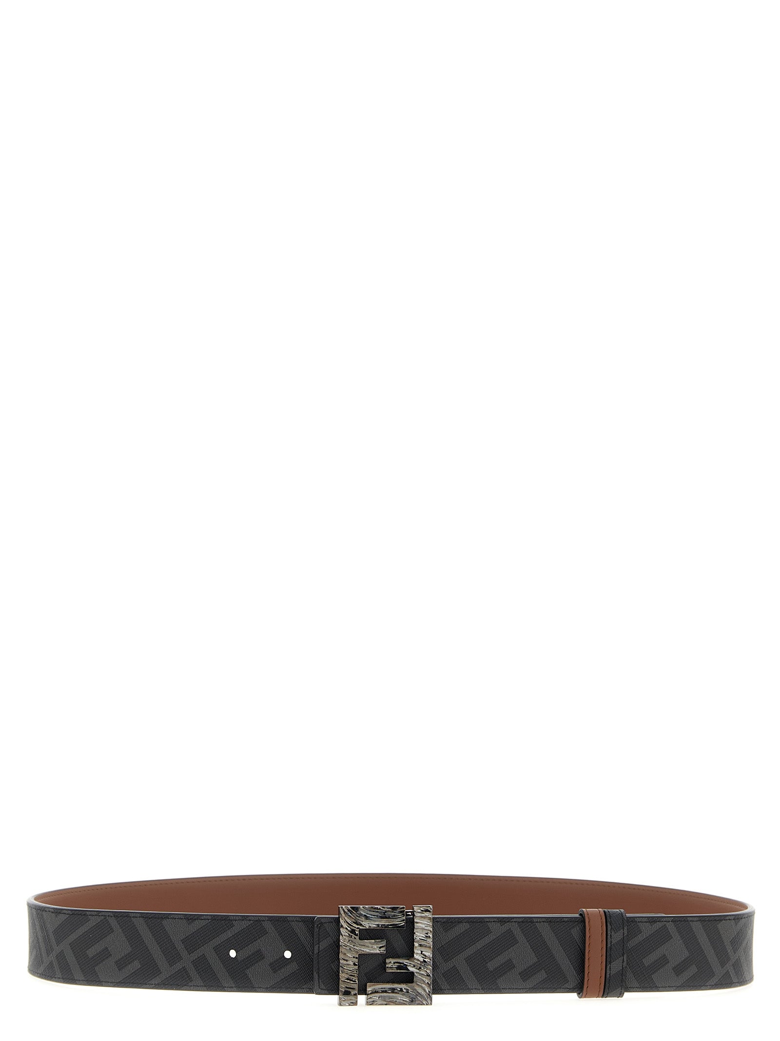Fendi Men 'Squared Ff' Reversible Belt FENDI
