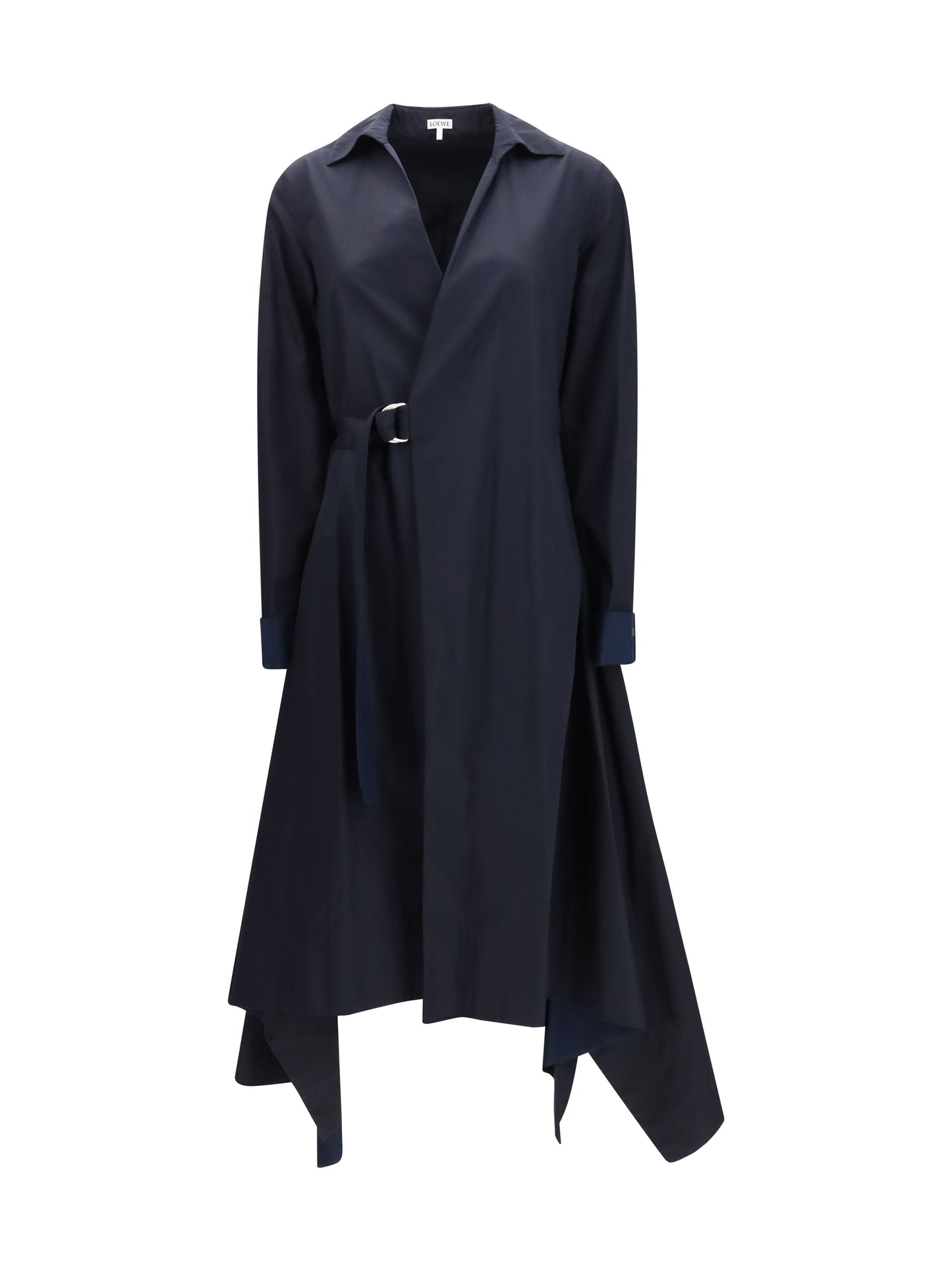 Loewe Women Layered Belted Midi Dress LOEWE