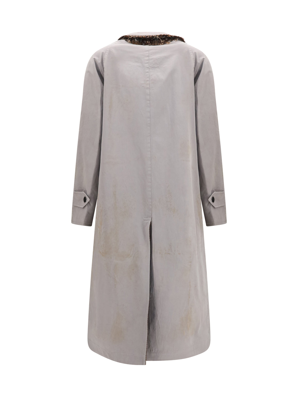 Prada Women Reversible Single-Breasted Coat With Gocce Details PRADA