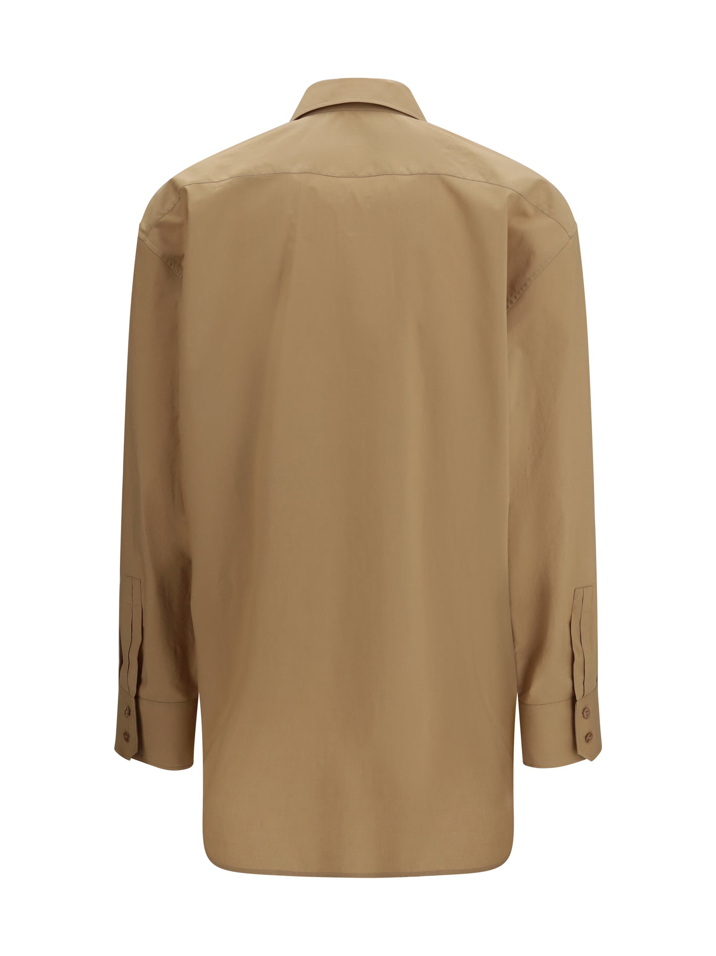 Saint Laurent Women Cassandre Shirt With Long Sleeves SAINT LAURENT