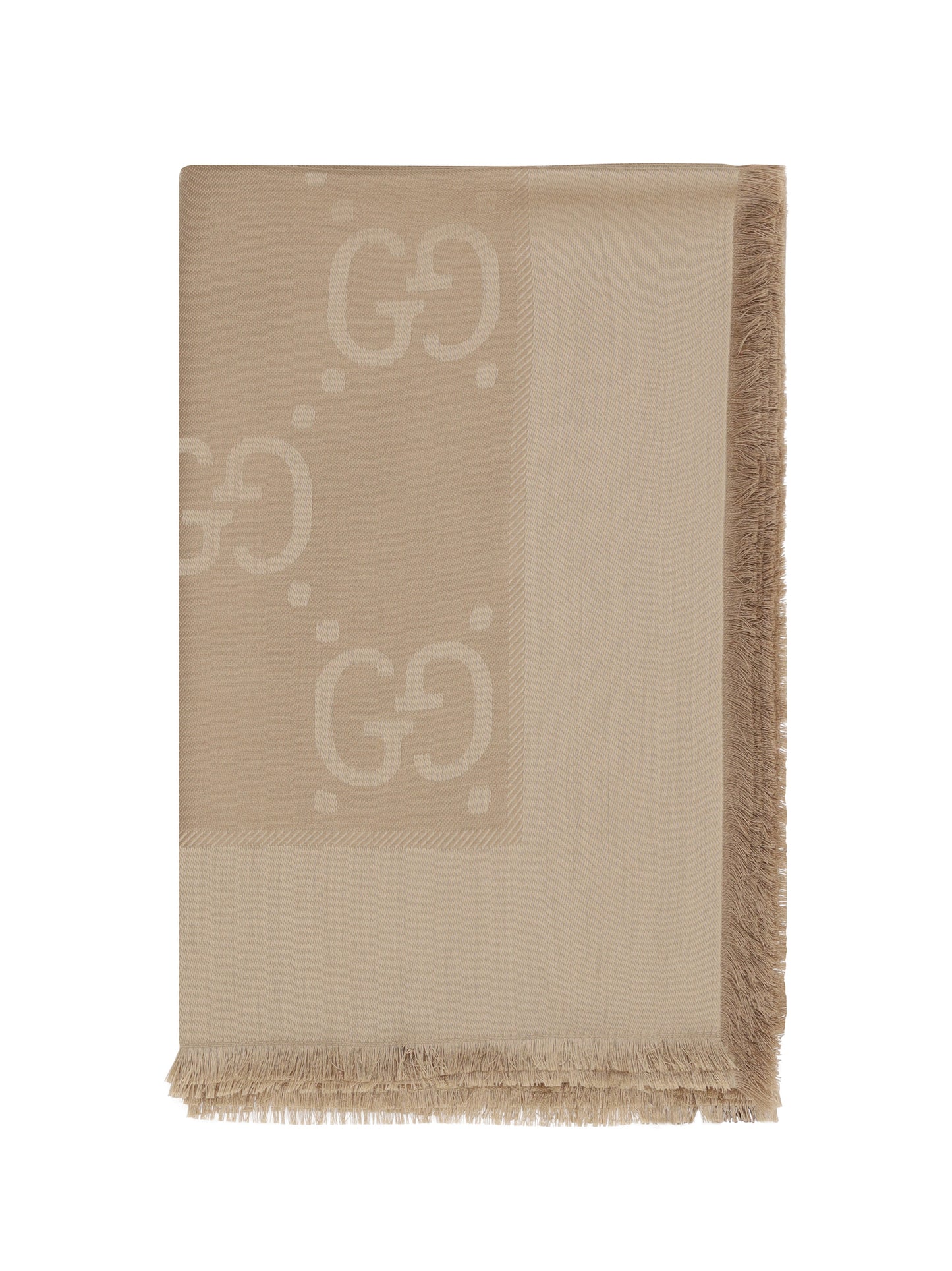 Gucci Women Scarf In Wool And Silk GUCCI
