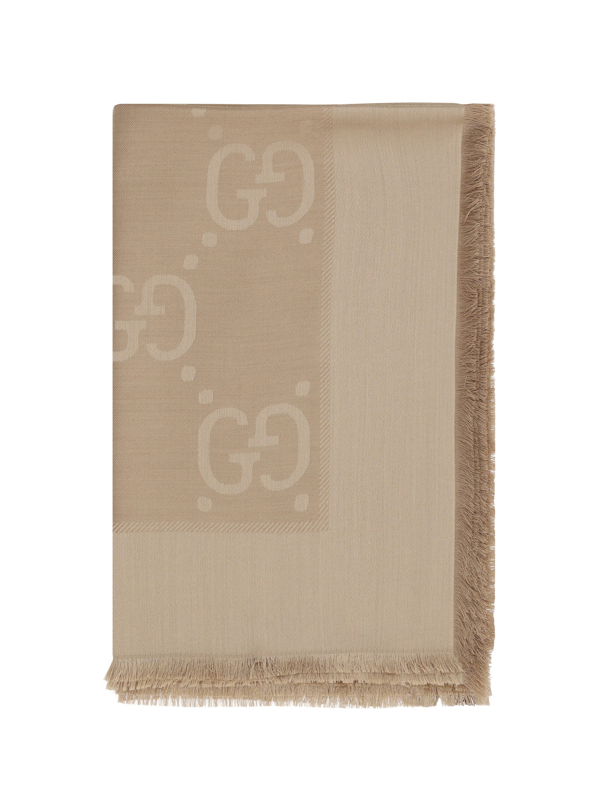 Gucci Women Scarf In Wool And Silk GUCCI