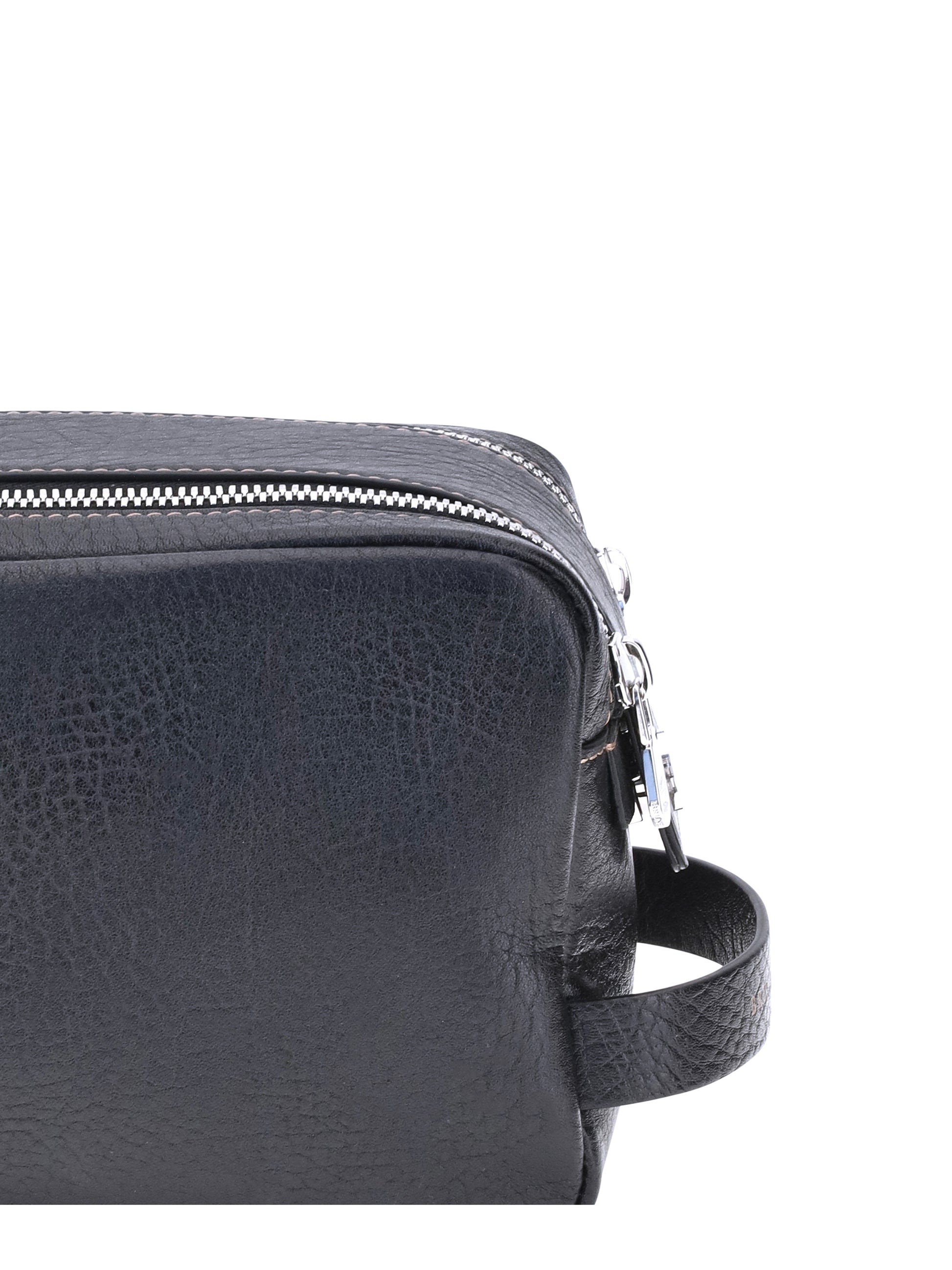 Brunello Cucinelli Men Pebbled Leather Beauty Case BRUNELLO CUCINELLI