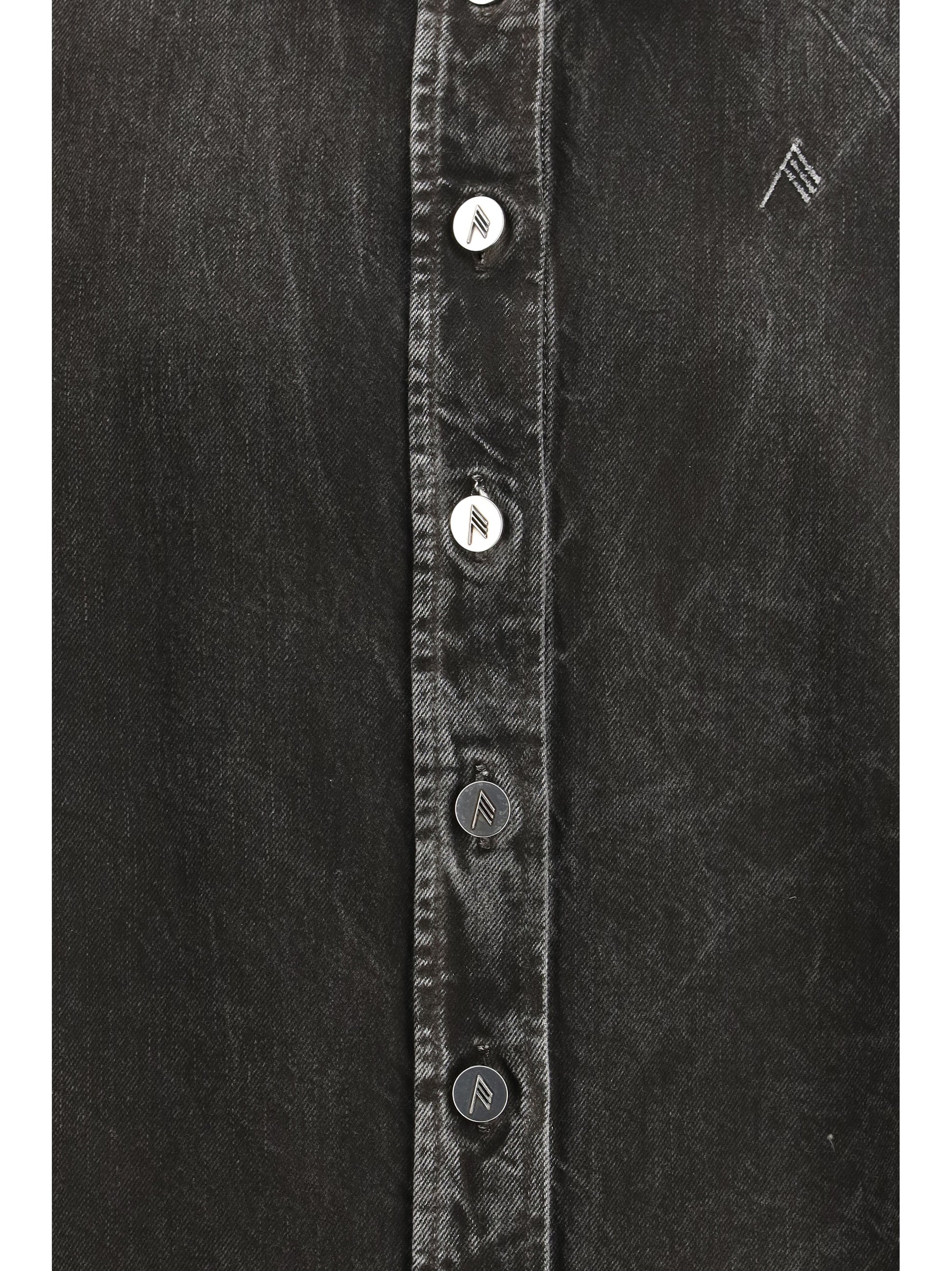 The Attico Women Denim Shirt THE ATTICO
