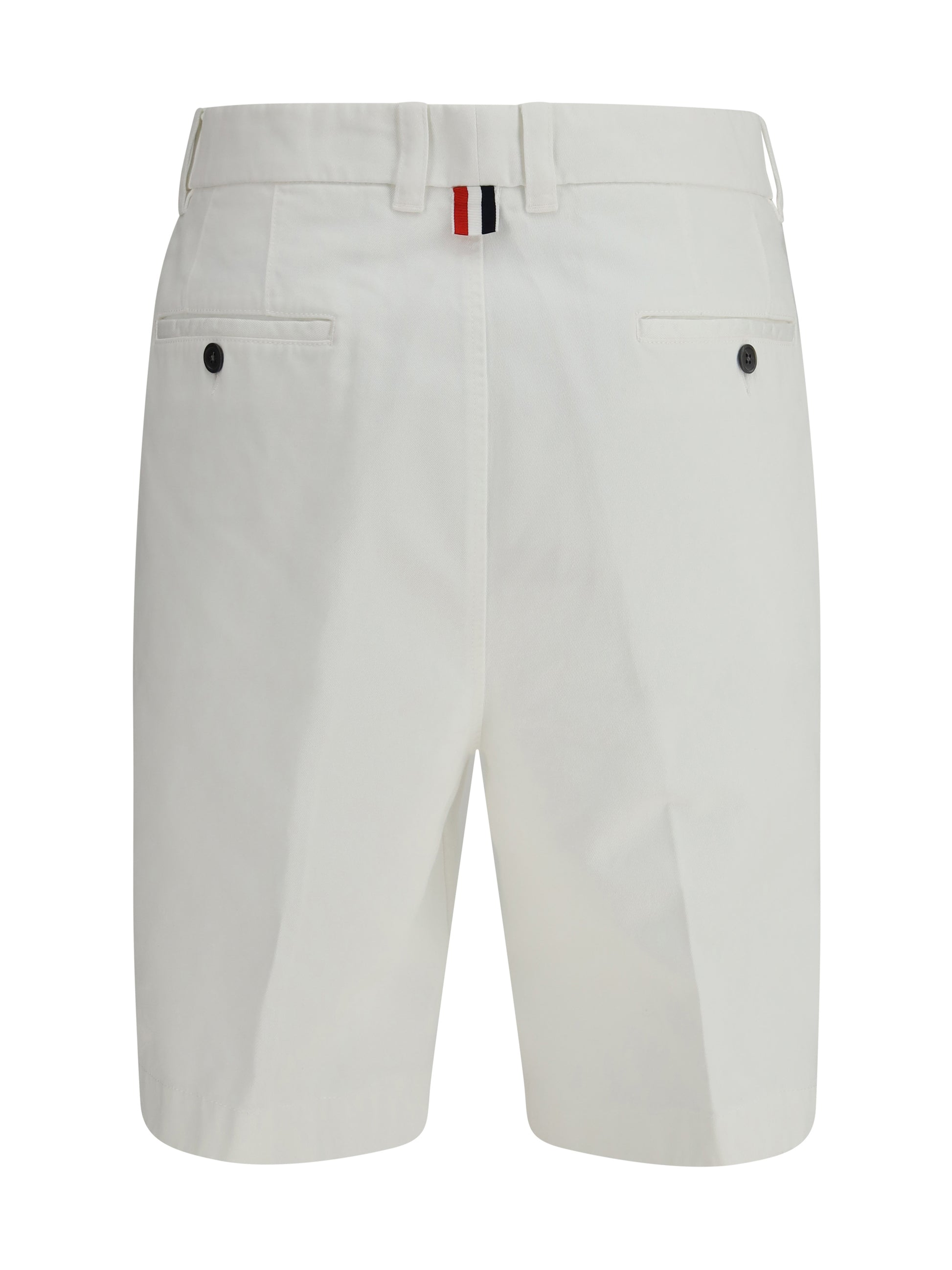 Thom Browne Men Typewriter Cloth Utility Chino Shorts THOM BROWNE