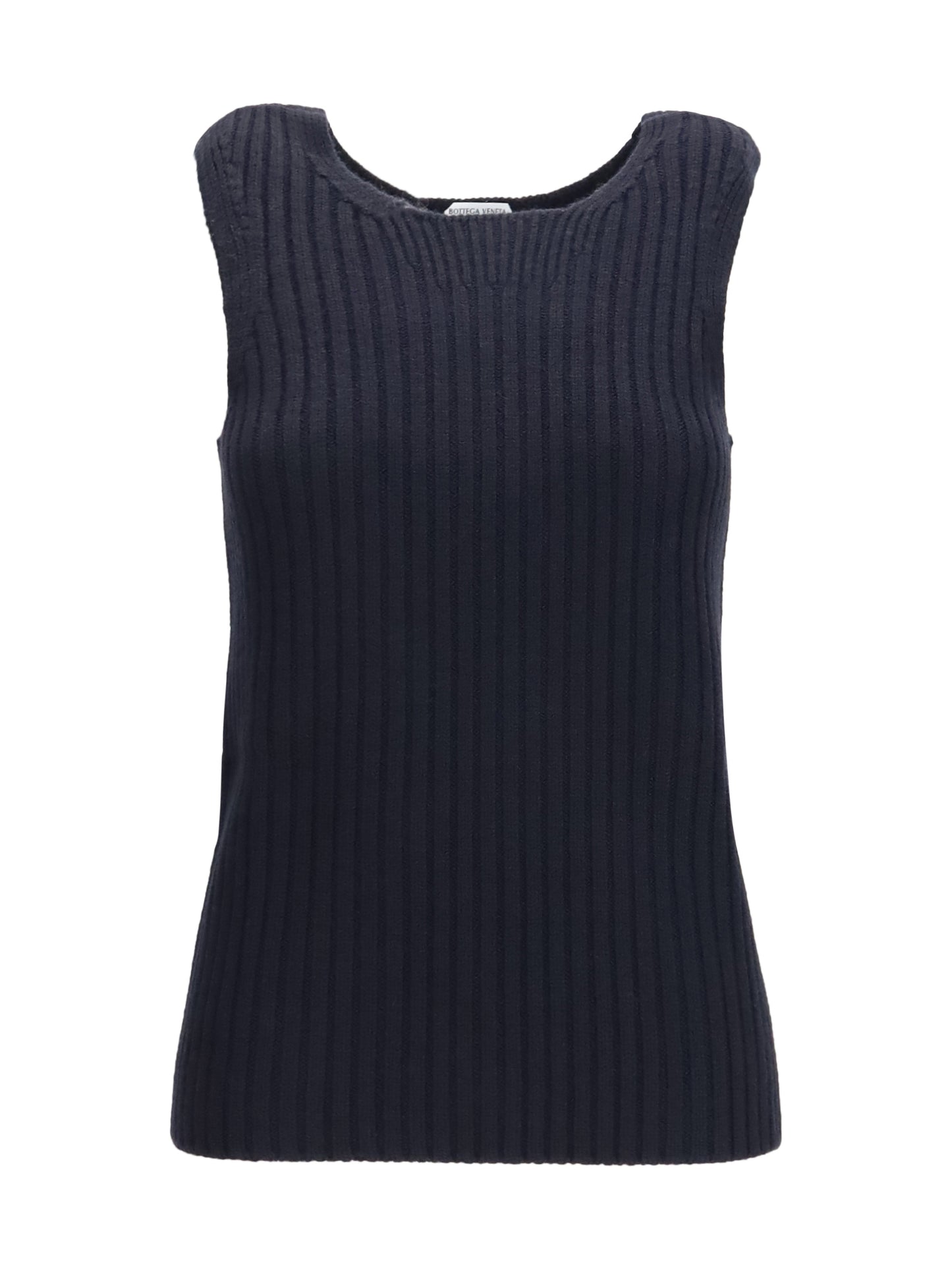 Bottega Veneta Women Merino Wool Ribbed Tank Top BOTTEGA VENETA